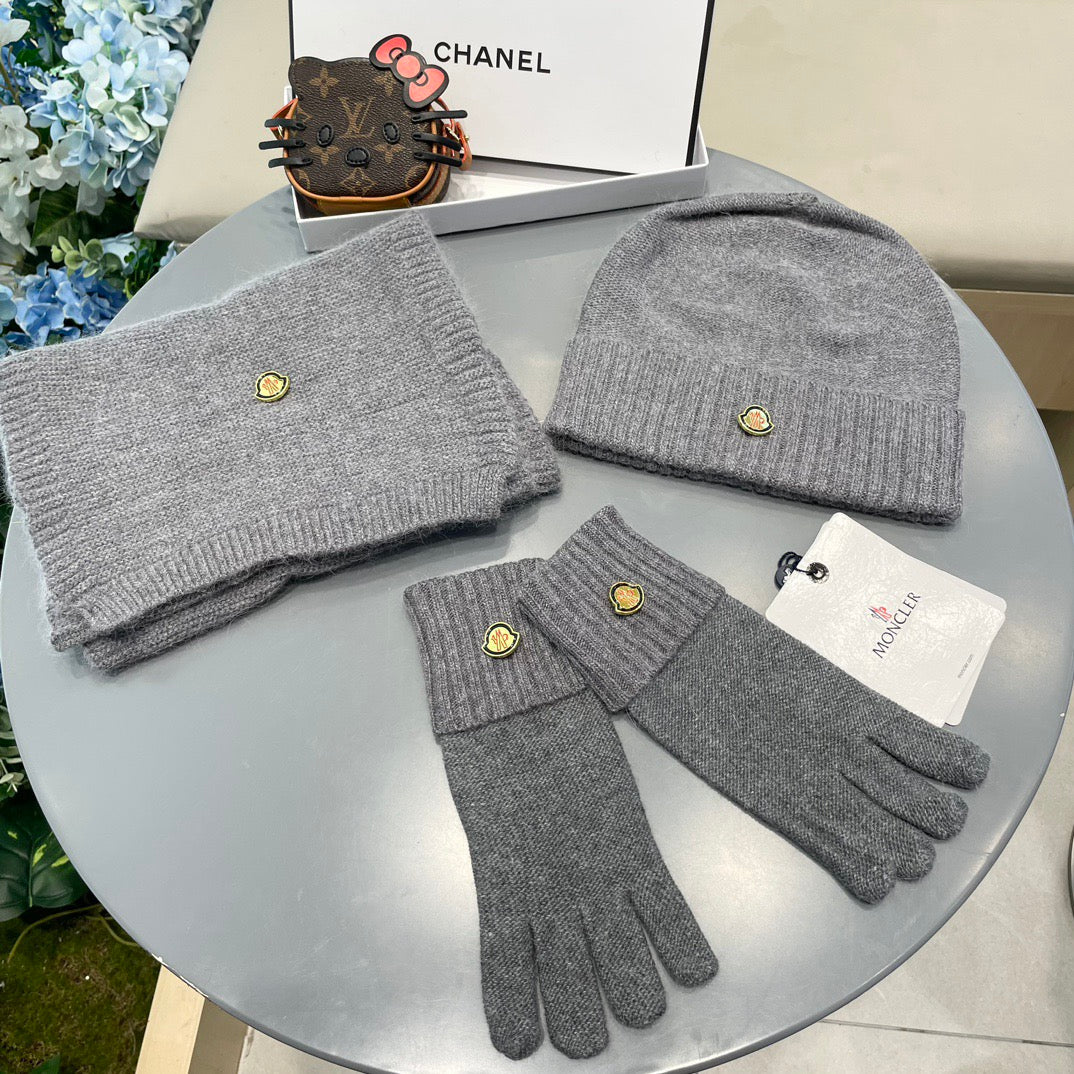 MC 26s Winter Knit Set Grey Wool 499303