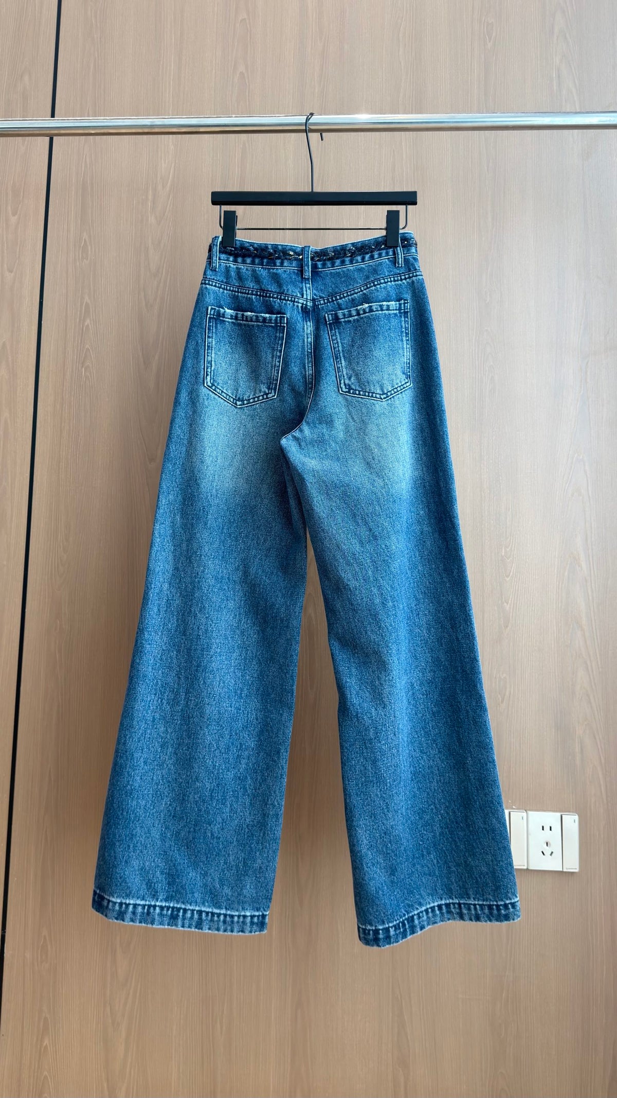 Chanel 2026 Jeans Blue Denim Cotton 435473