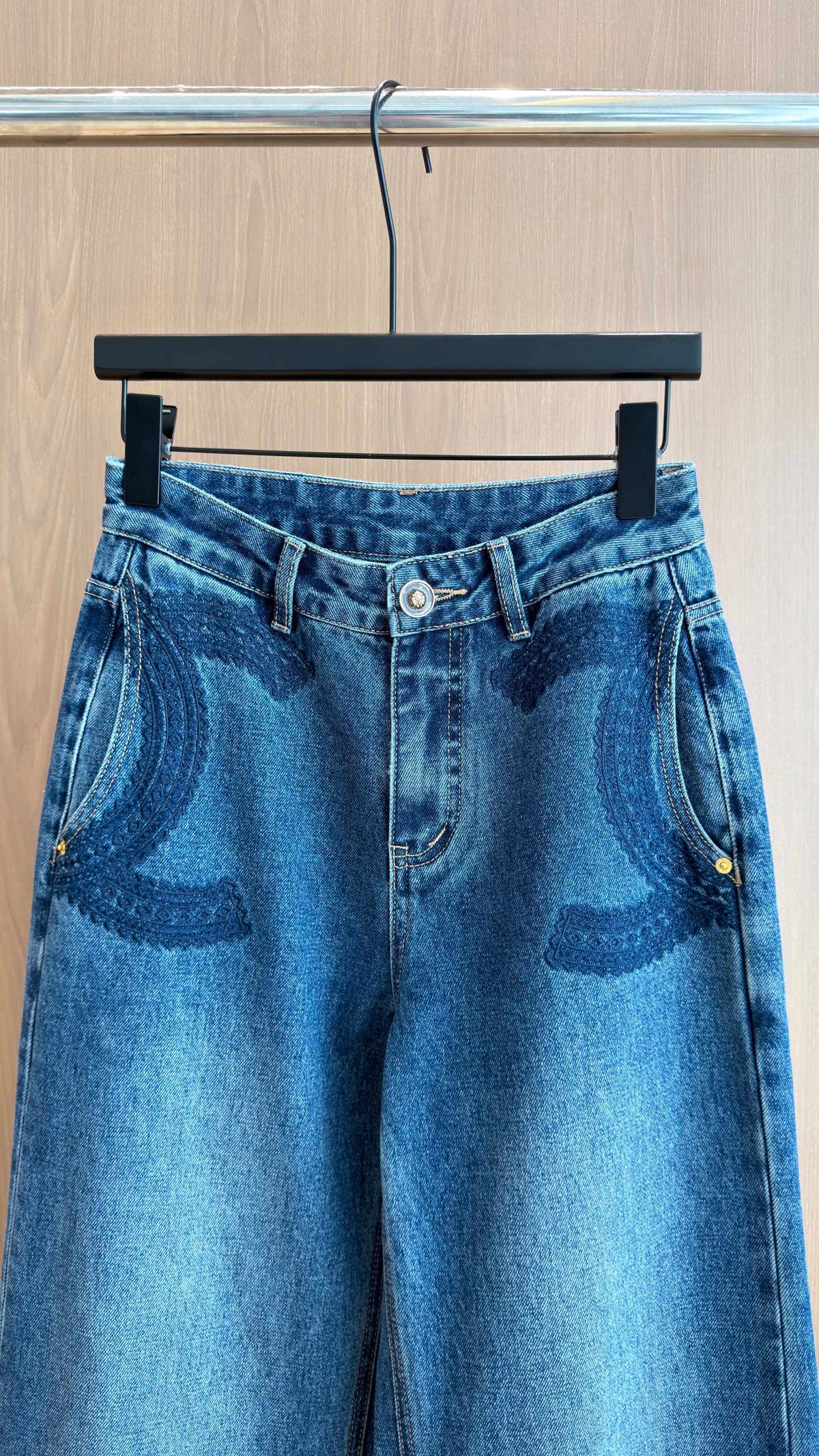 Chanel 2026 Jeans Blue Denim Cotton 435488