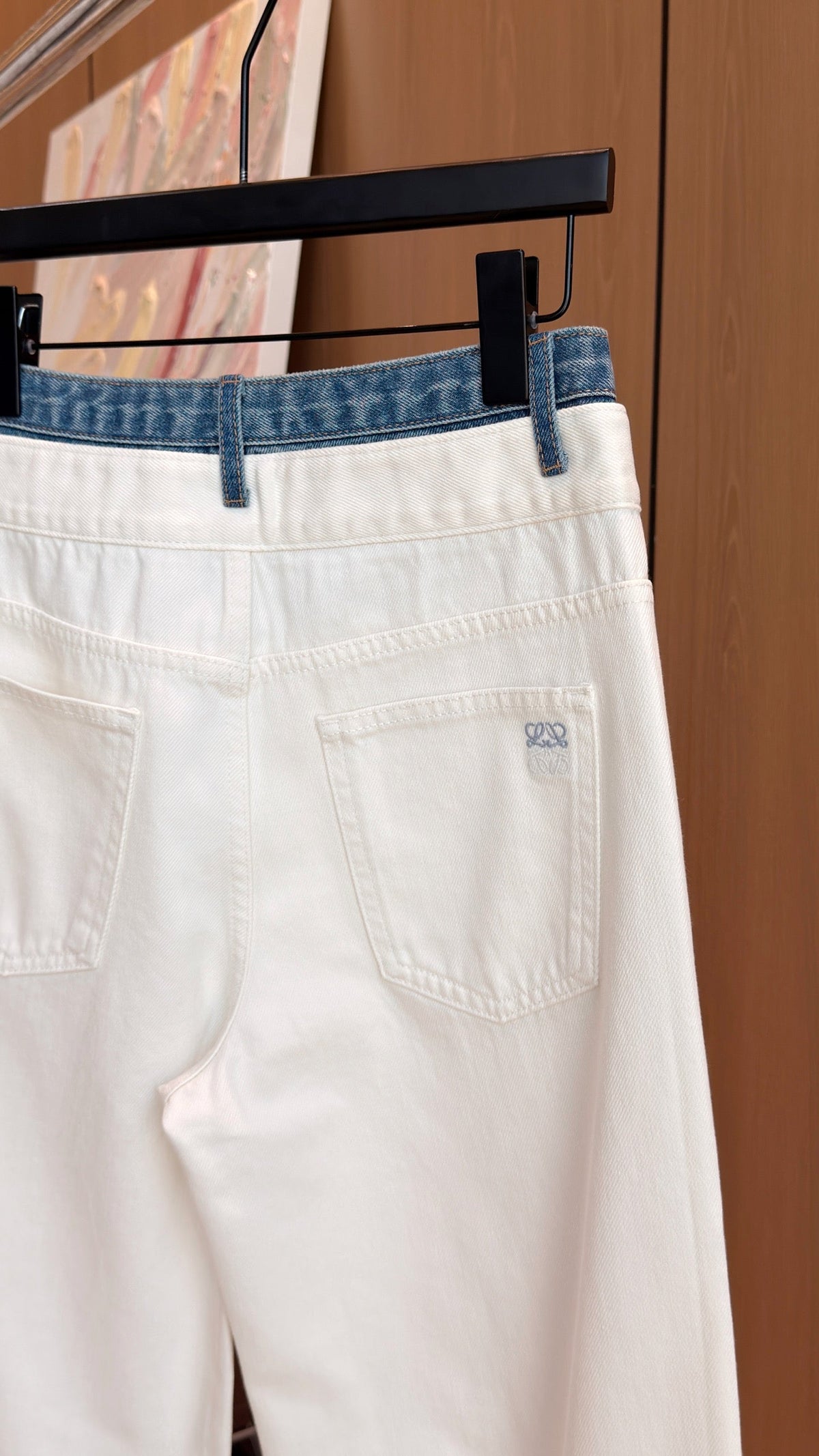 Chanel 2026 Jeans White Denim Cotton 435475