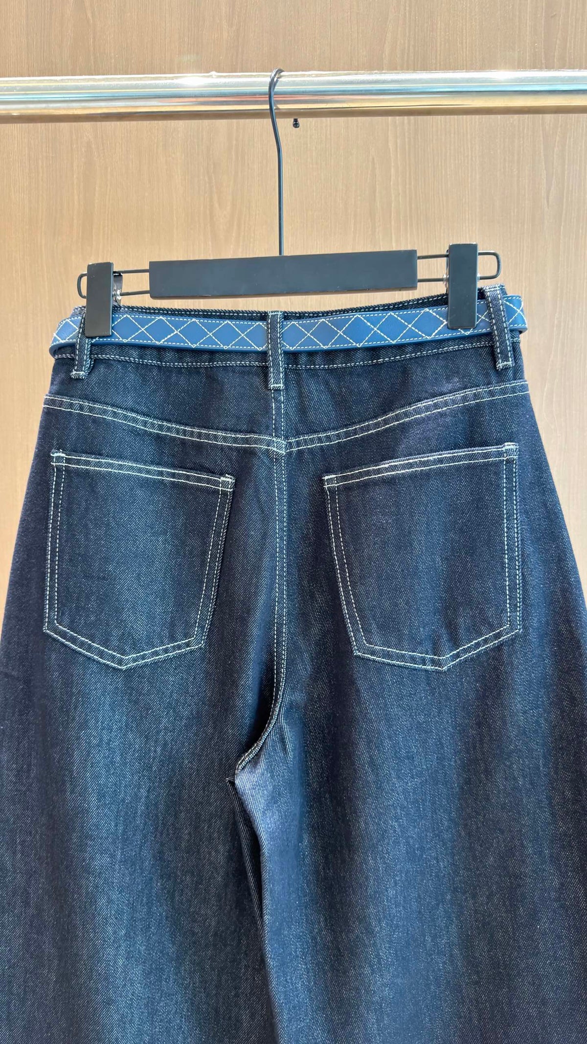 Chanel 2026 Jeans Dark Blue Denim Cotton 435493