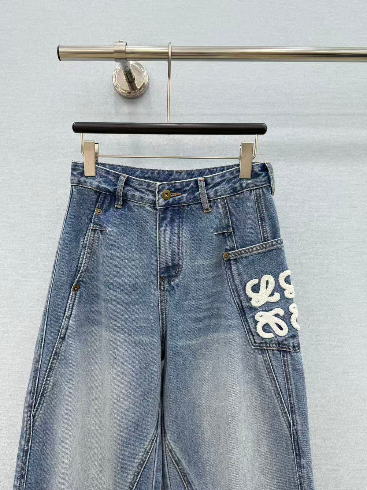 Loewe 2026 Jeans Blue Denim Cotton 435464