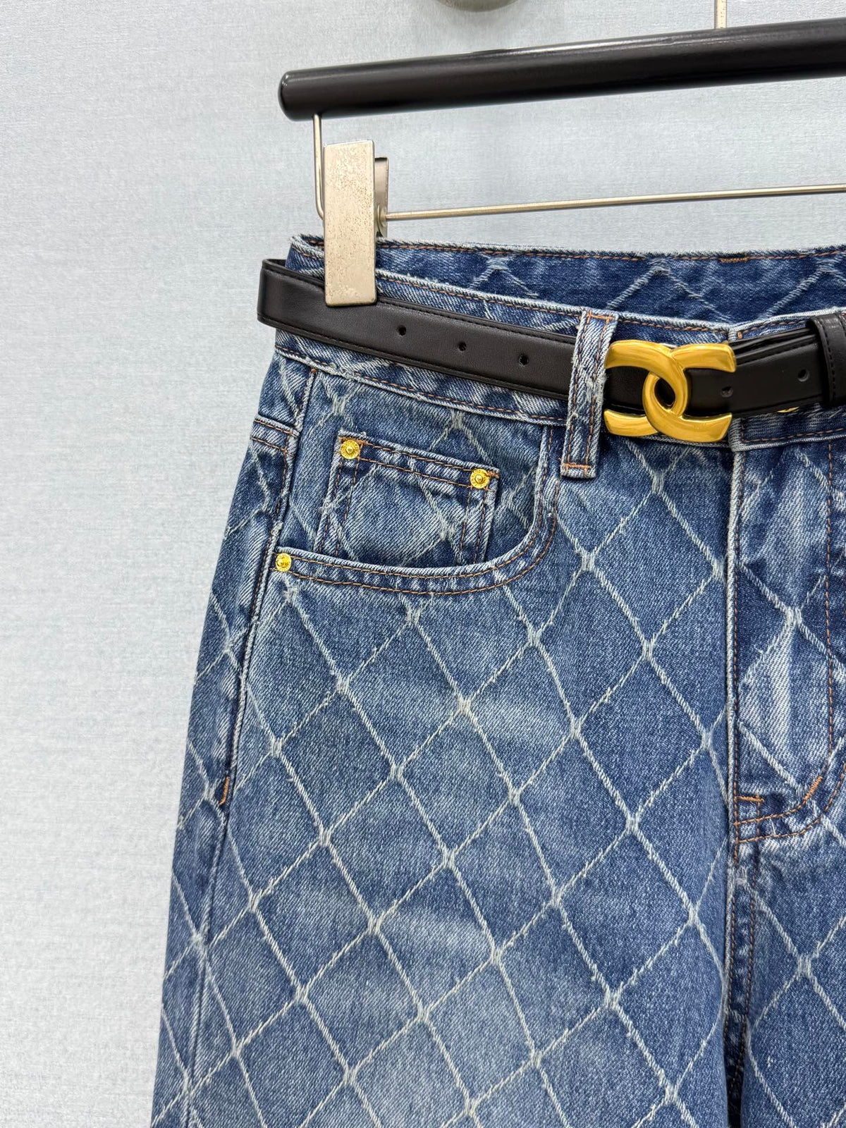 Chanel 2026 Jeans Blue Denim Cotton 435461