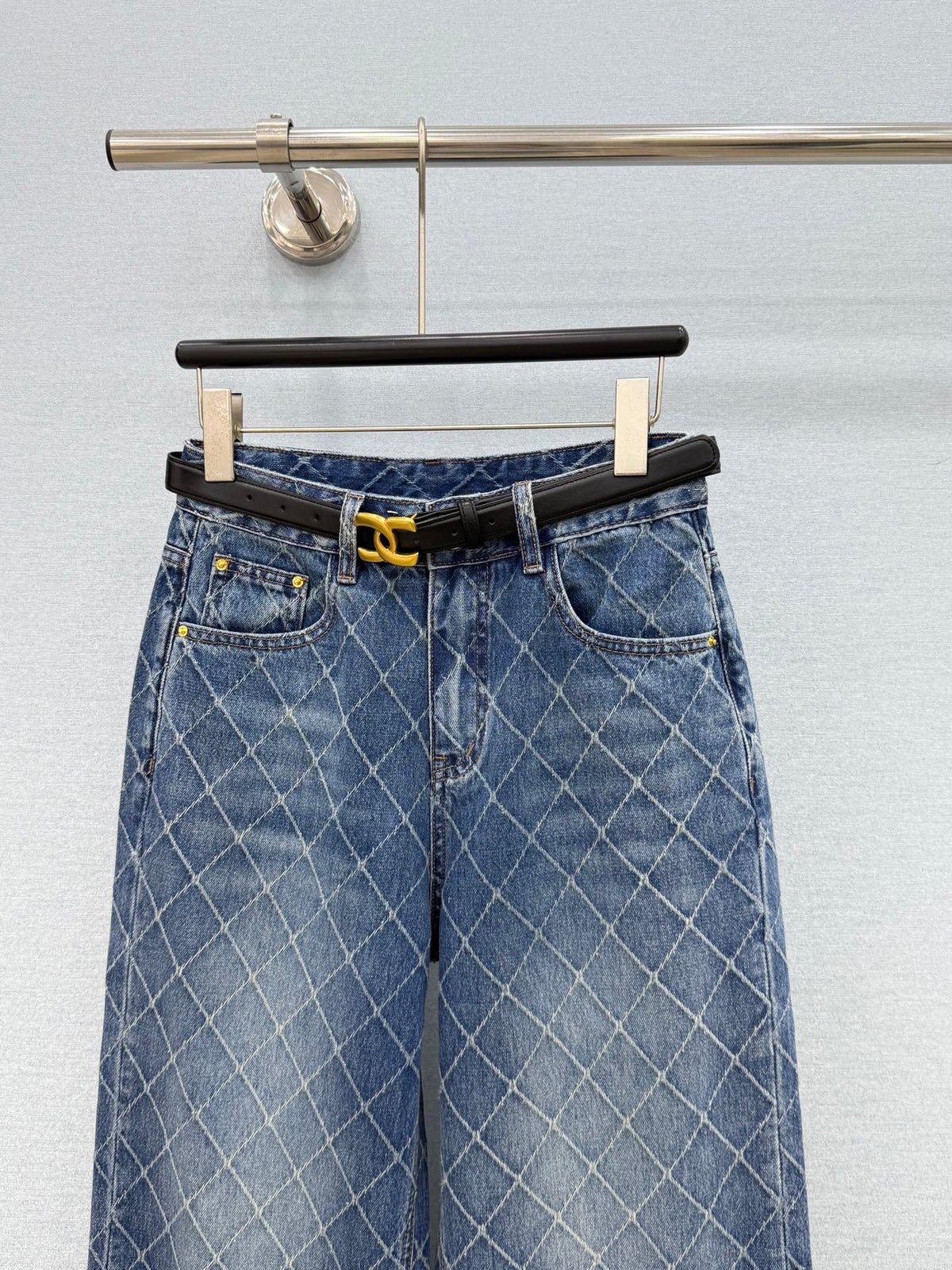 Chanel 2026 Jeans Blue Denim Cotton 435461