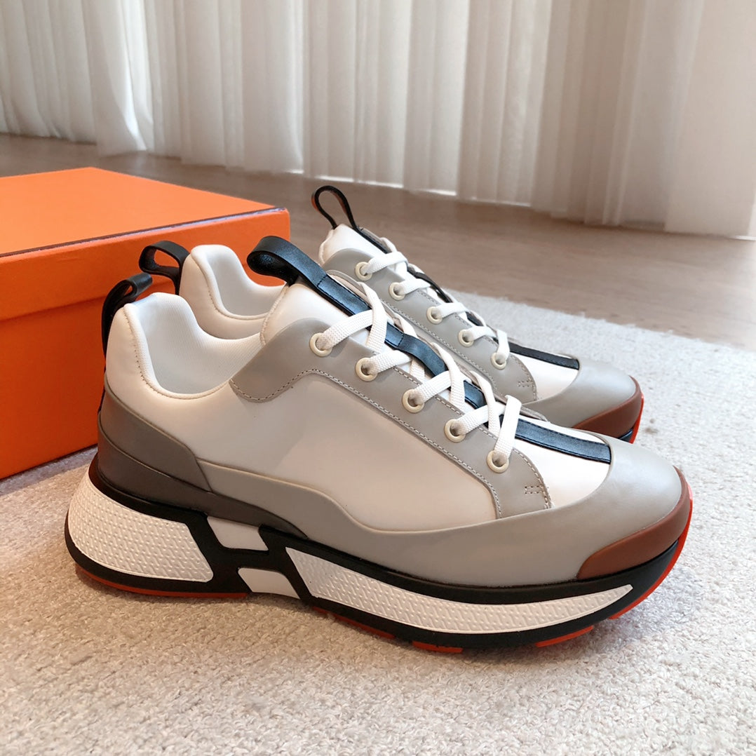 HM Hugo Sneakers Grey Calfskin 933464