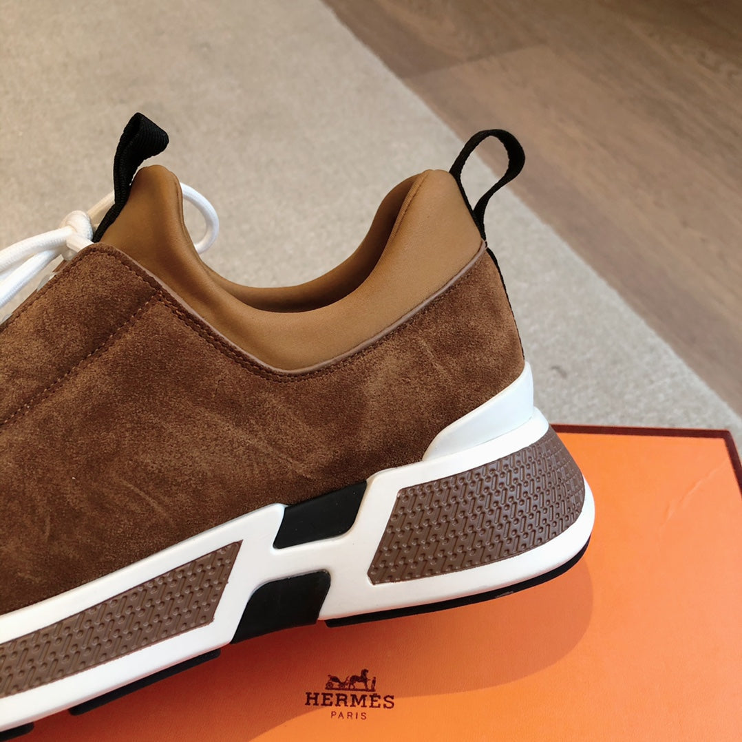 HM Hugo Sneakers Dark Brown Suede 933469