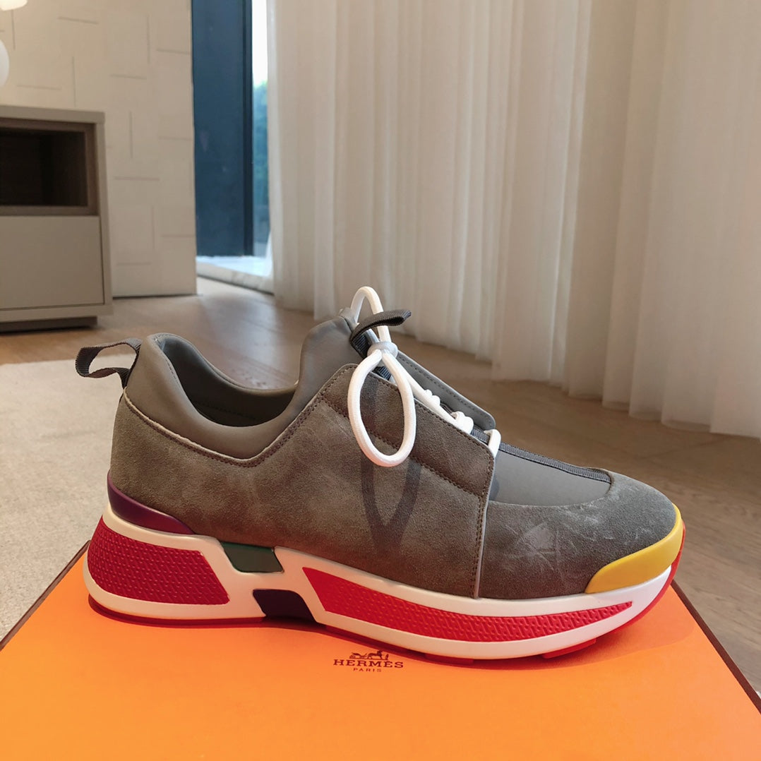 HM Hugo Sneakers Dark Taupe Suede 933470