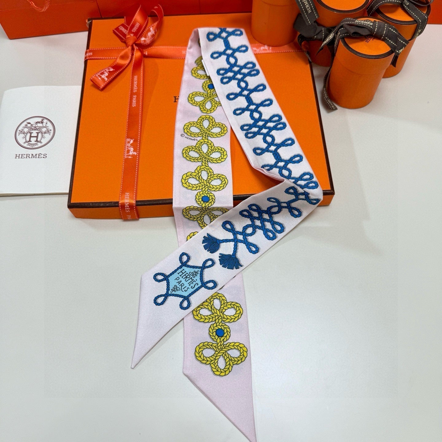 Hermes 26s Scarf 86 In Silk 309667