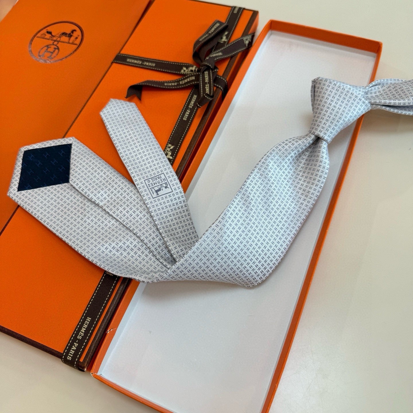 HM Men's Ties Twill Silk 437499