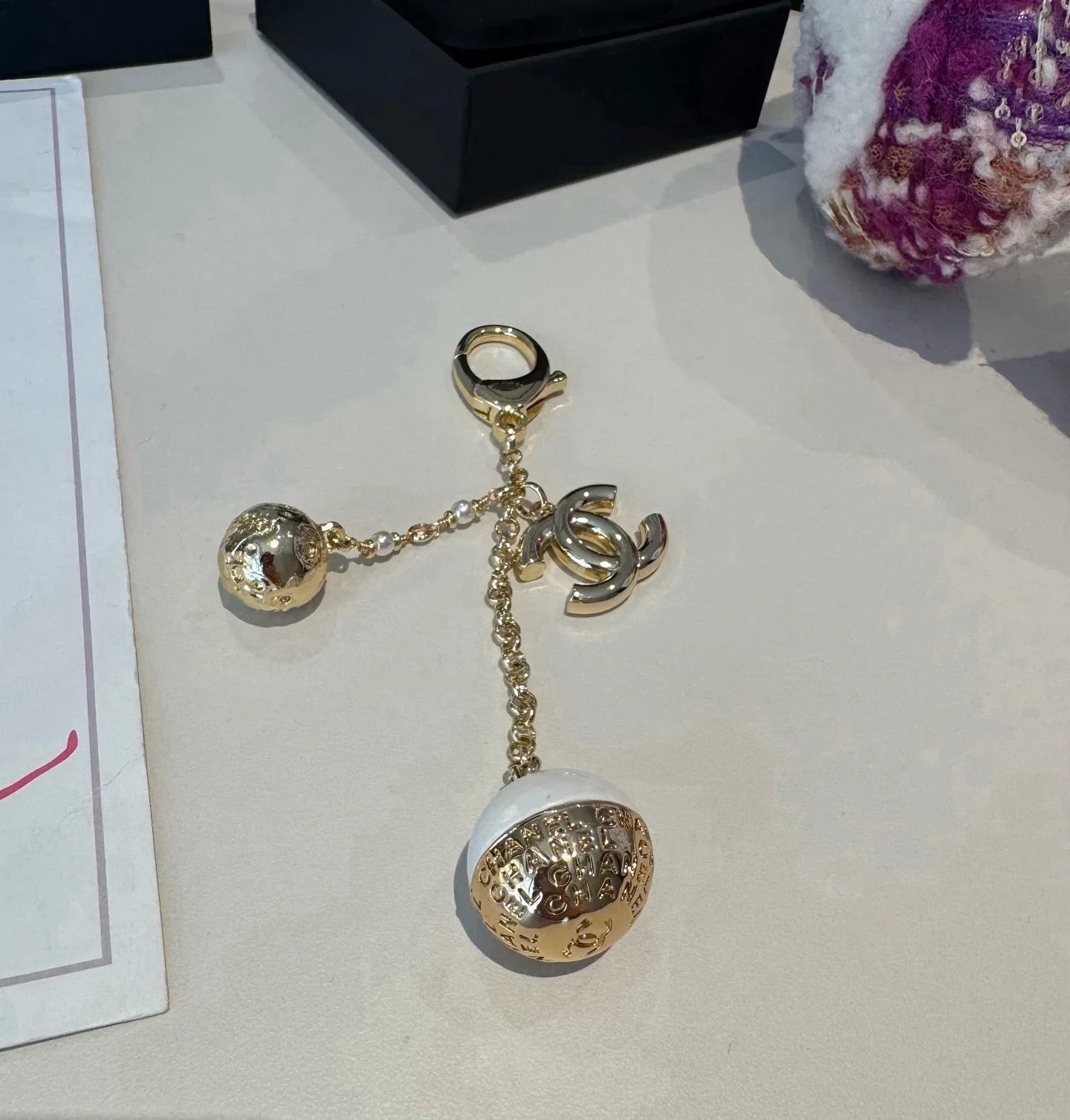 Chanel Pearl Charm 415602
