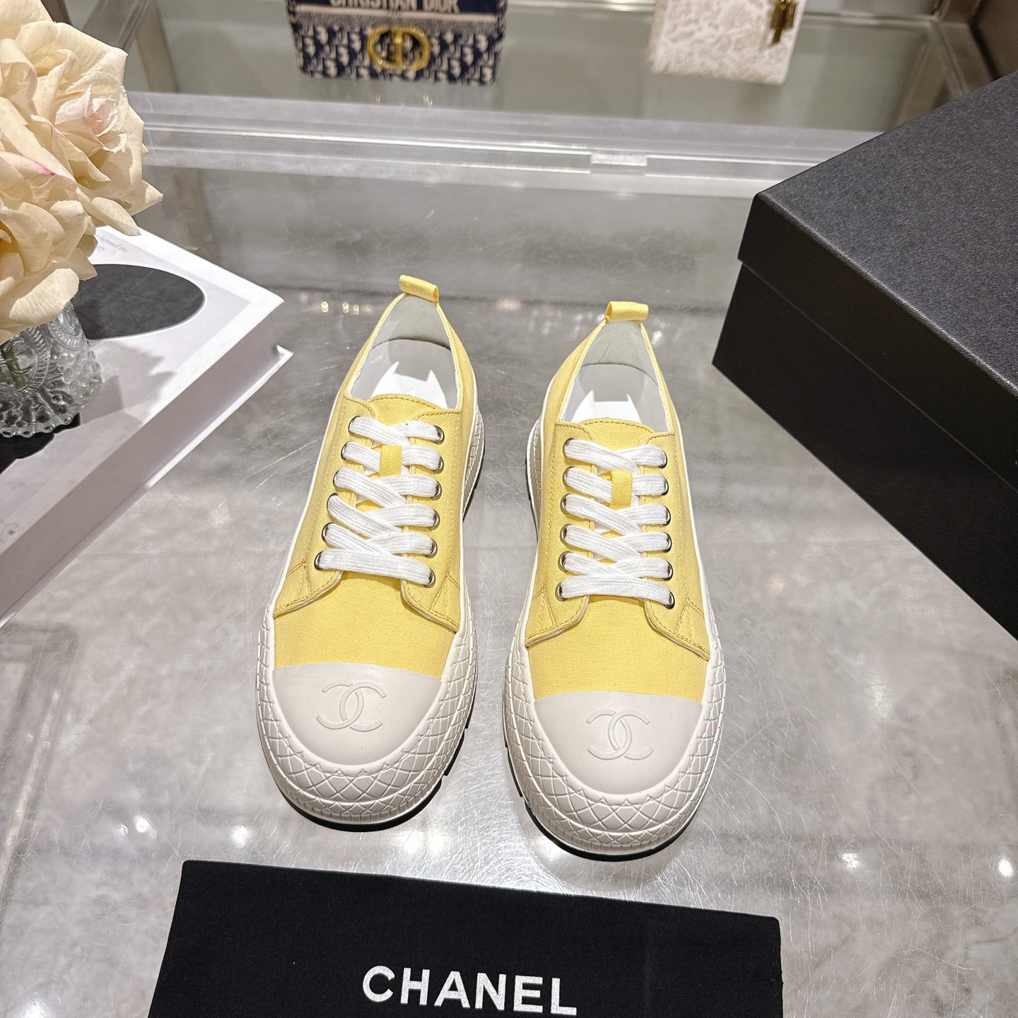 CC 26s Biscuit Shoes Canvas Sheepskin 989588