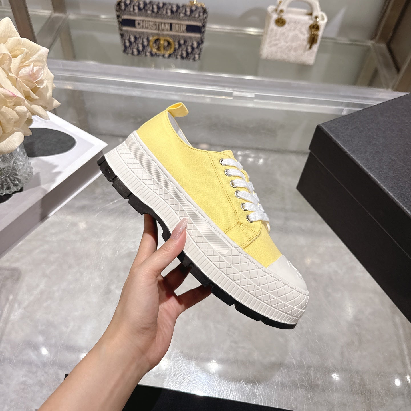CC 26s Biscuit Shoes Canvas Sheepskin 989588