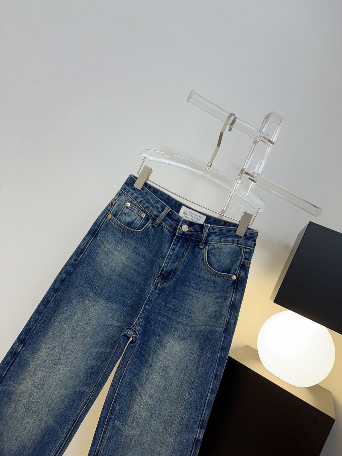 Maison Margiela 26s Jeans Wide-Leg Blue Denim 429821