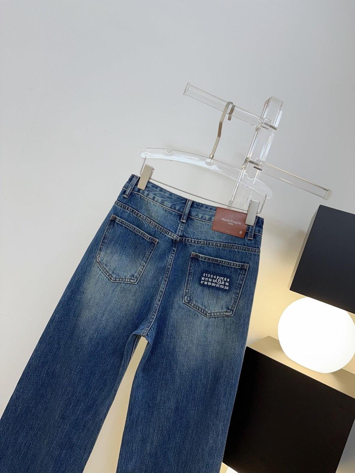 Maison Margiela 26s Jeans Wide-Leg Blue Denim 429821