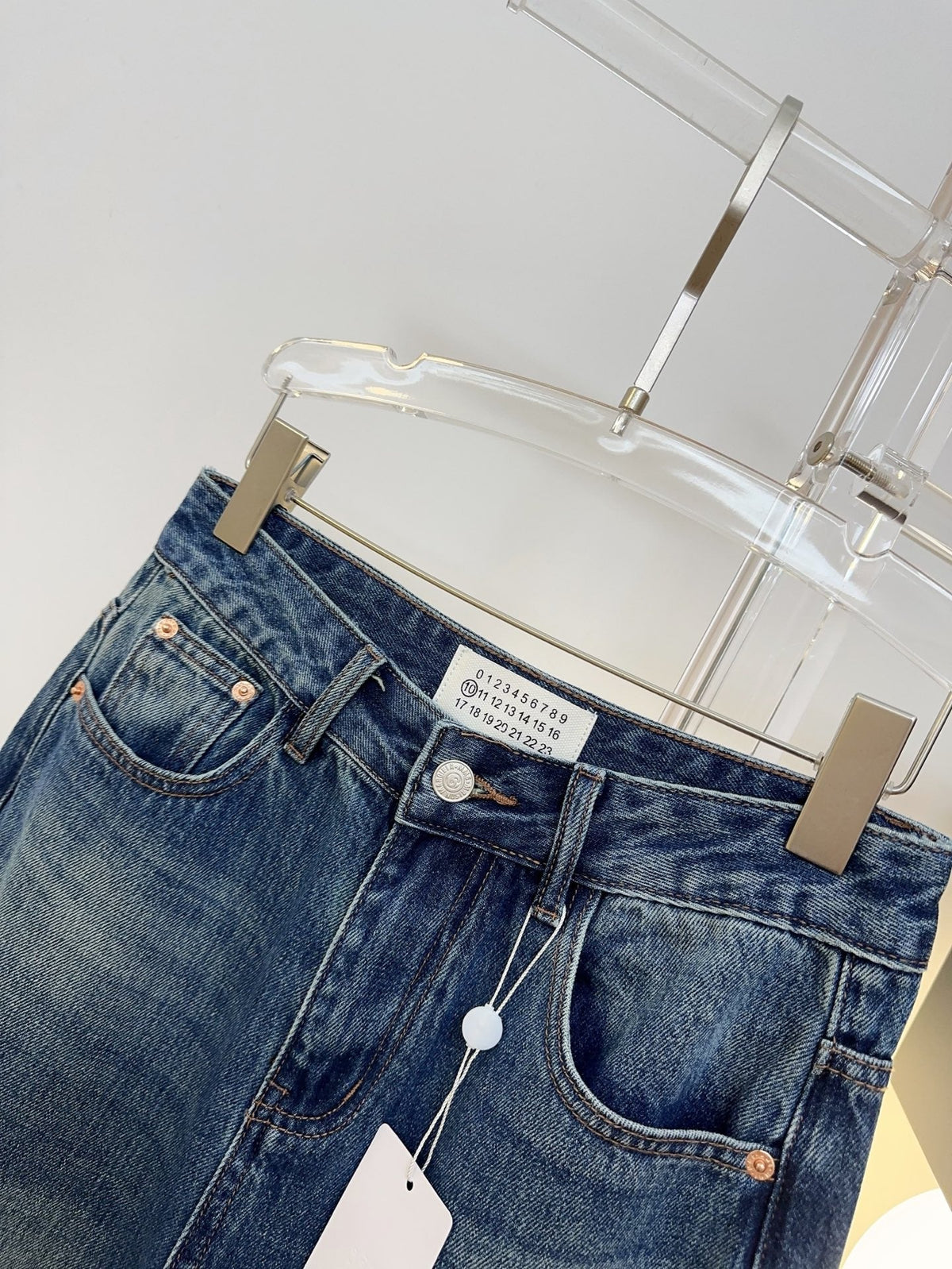 Maison Margiela 26s Jeans Wide-Leg Blue Denim 429821