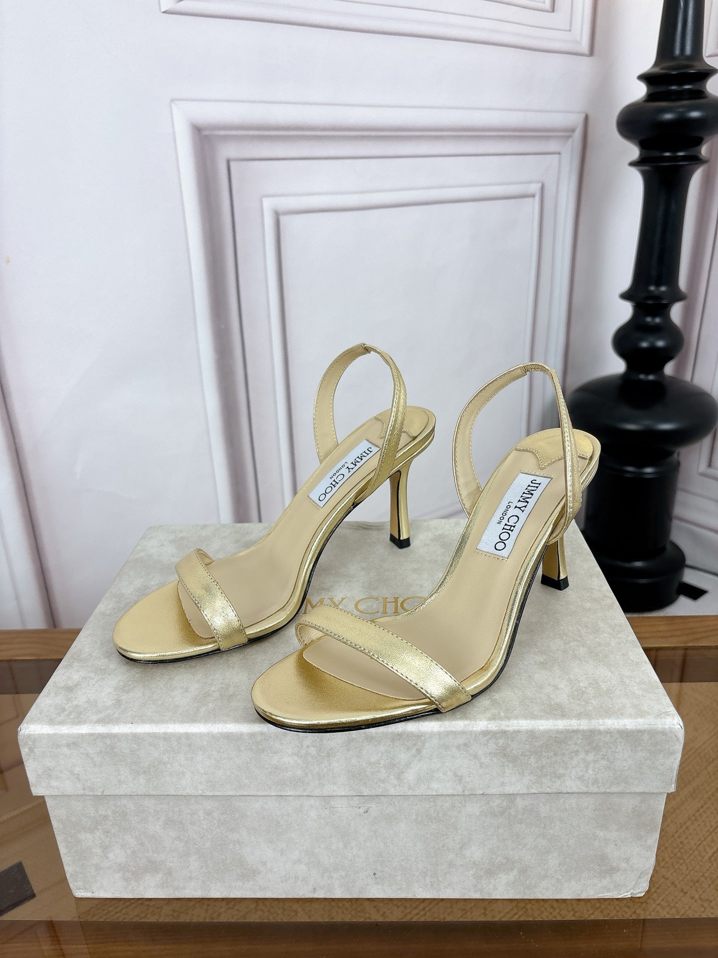 JC 26s Jenn Sandal Gold Leather 932001