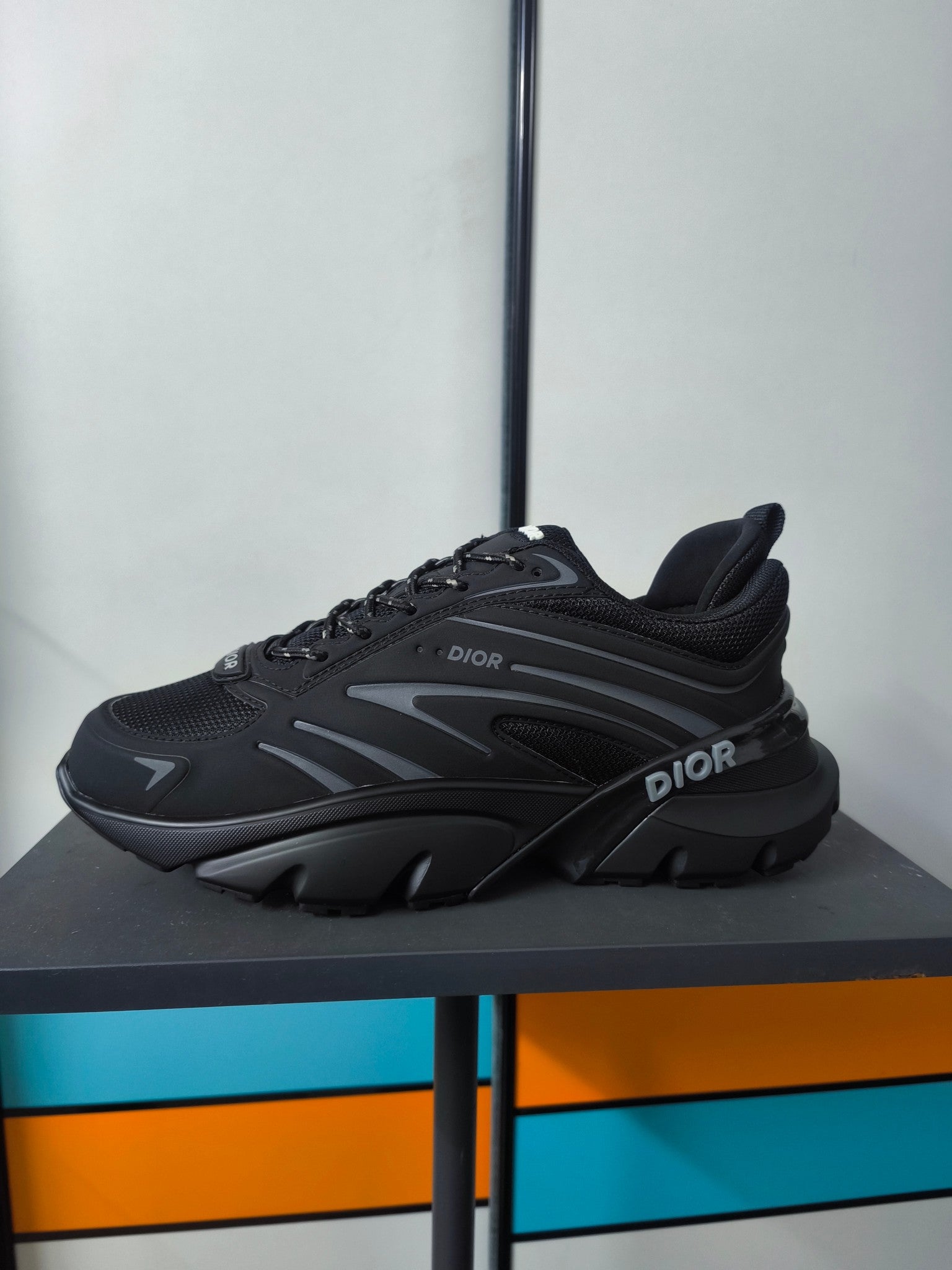 CD 26s B44 Blade Sneaker Black Mesh Technical Fabric 996914