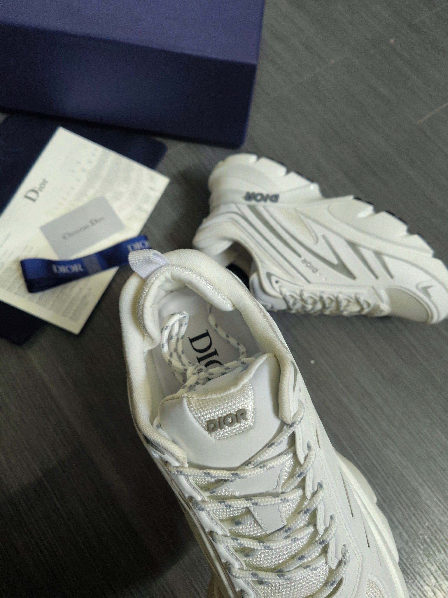 CD 26s B44 Blade Sneaker White Mesh Technical Fabric 996915