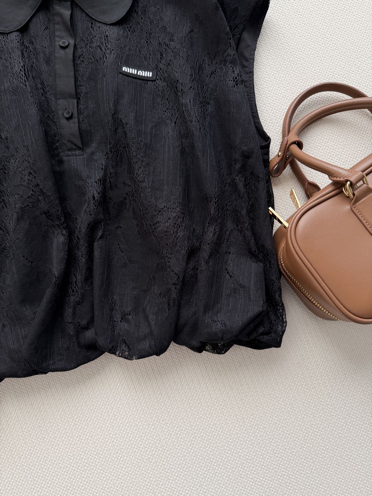 Miu 26s Sleeveless Polo Top 1227