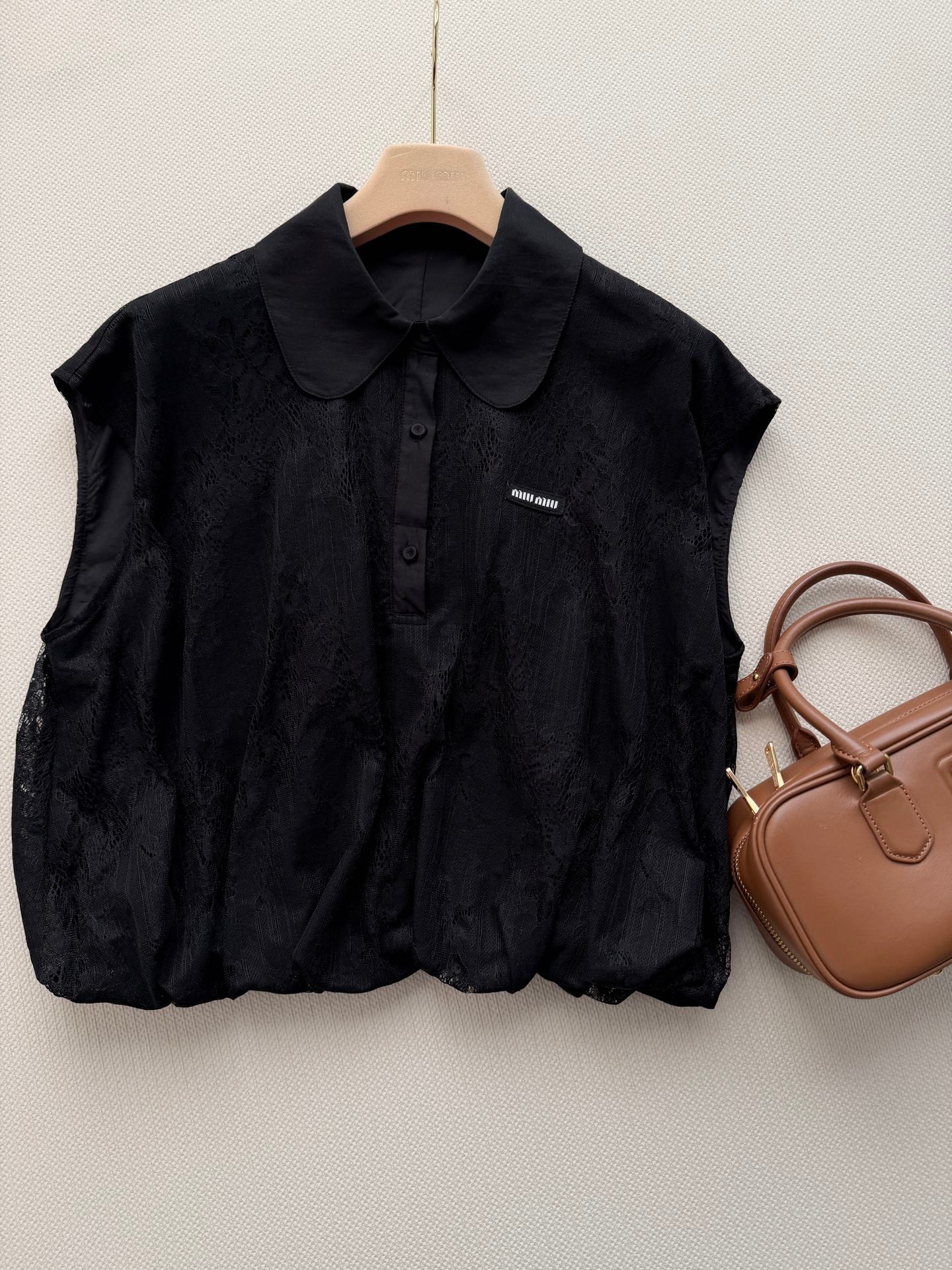 Miu 26s Sleeveless Polo Top 1227