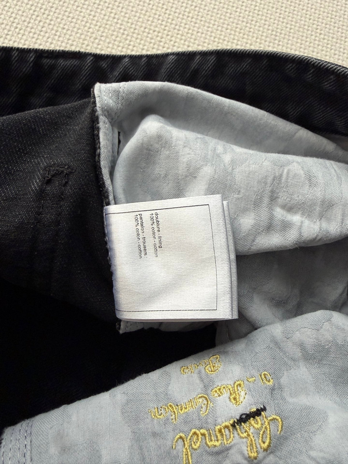 Chanel 26s High-Waist Wide-Leg Pants 1432
