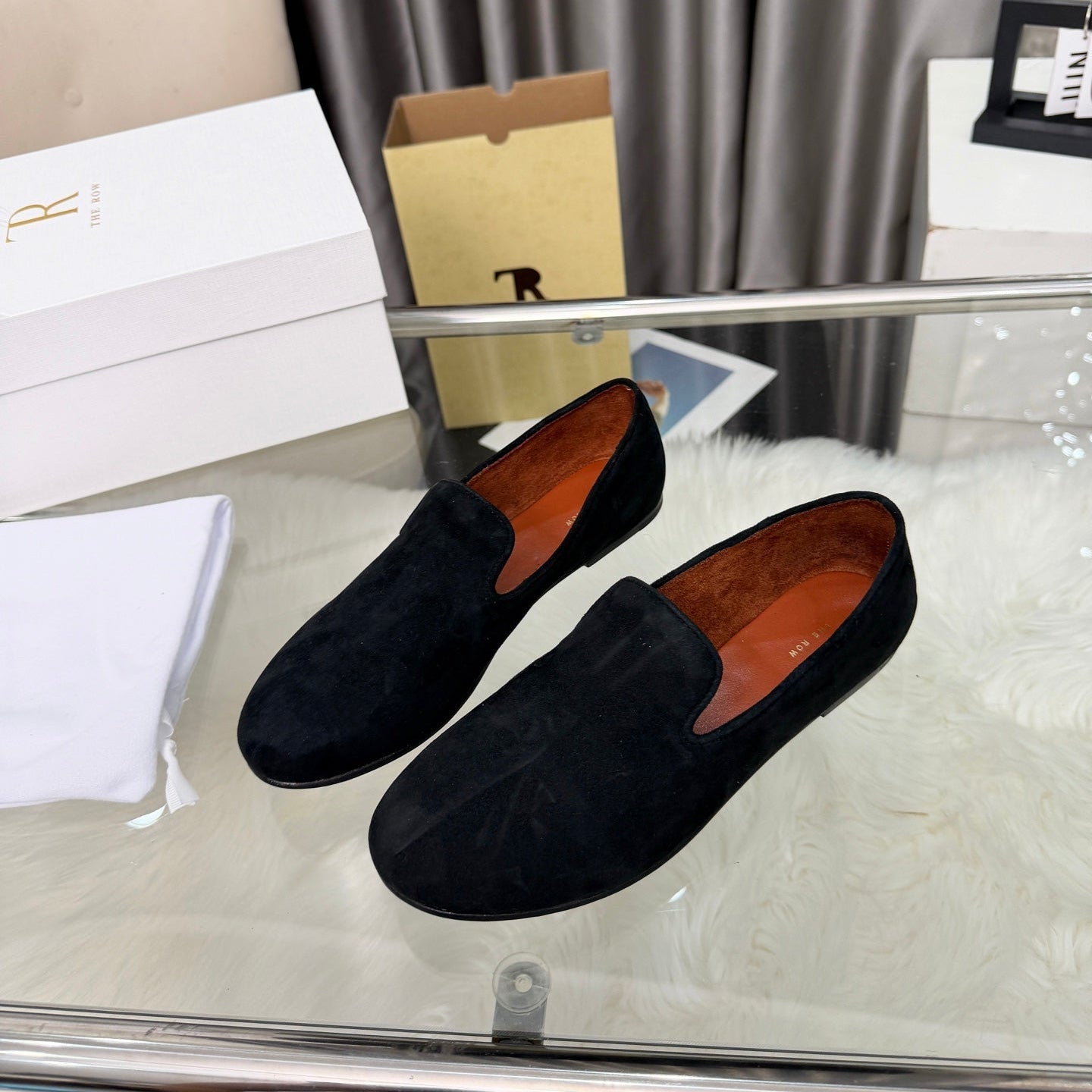 TR Adam Loafer Two Loafer Black Suede 832653