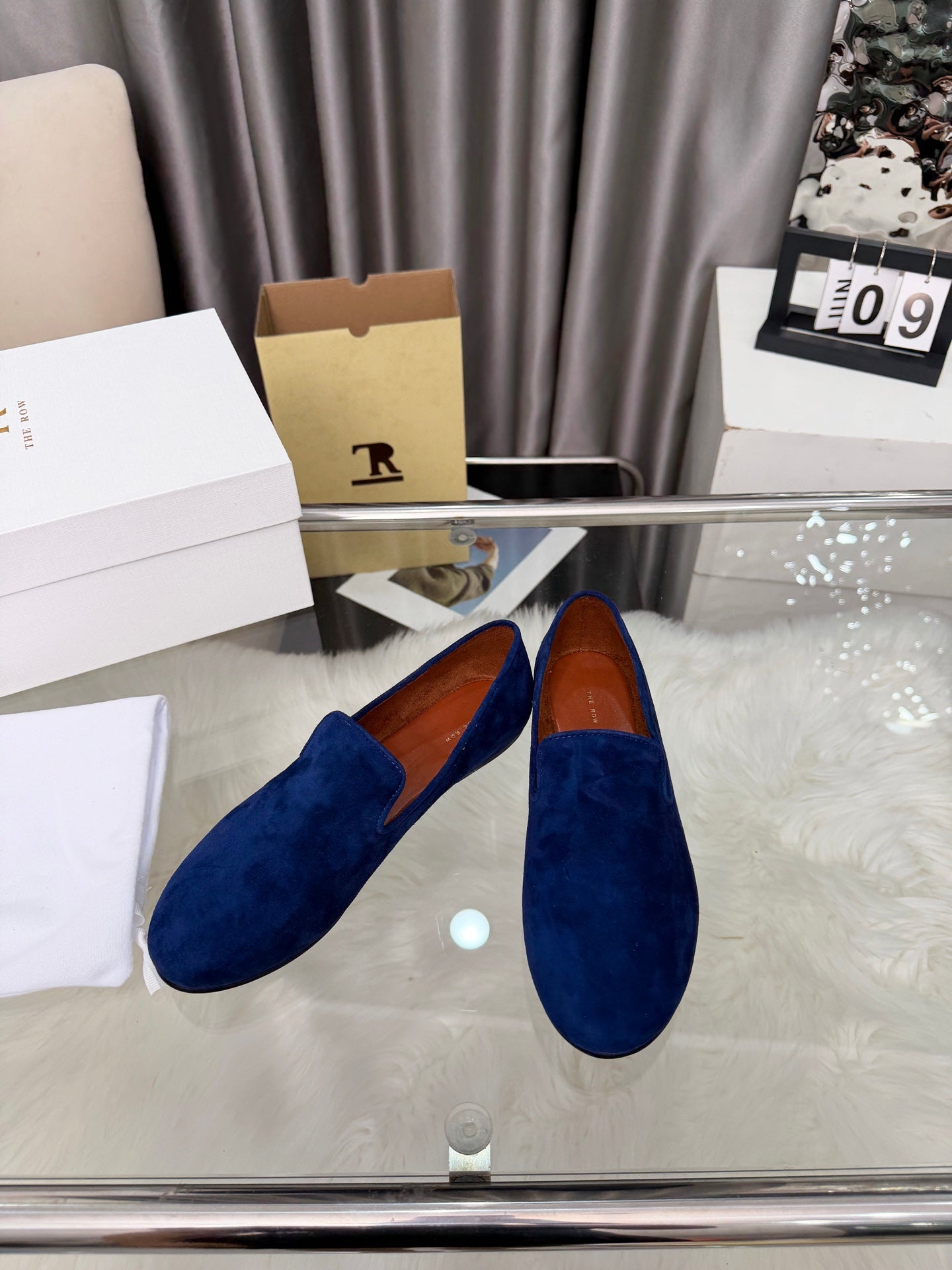TR Adam Loafer Two Loafer Blue Suede 832652