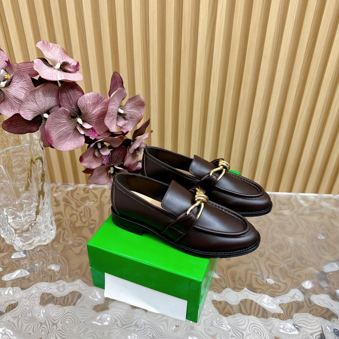 BV Astaire Loafer Dark Brown Lambskin Ghw 925637