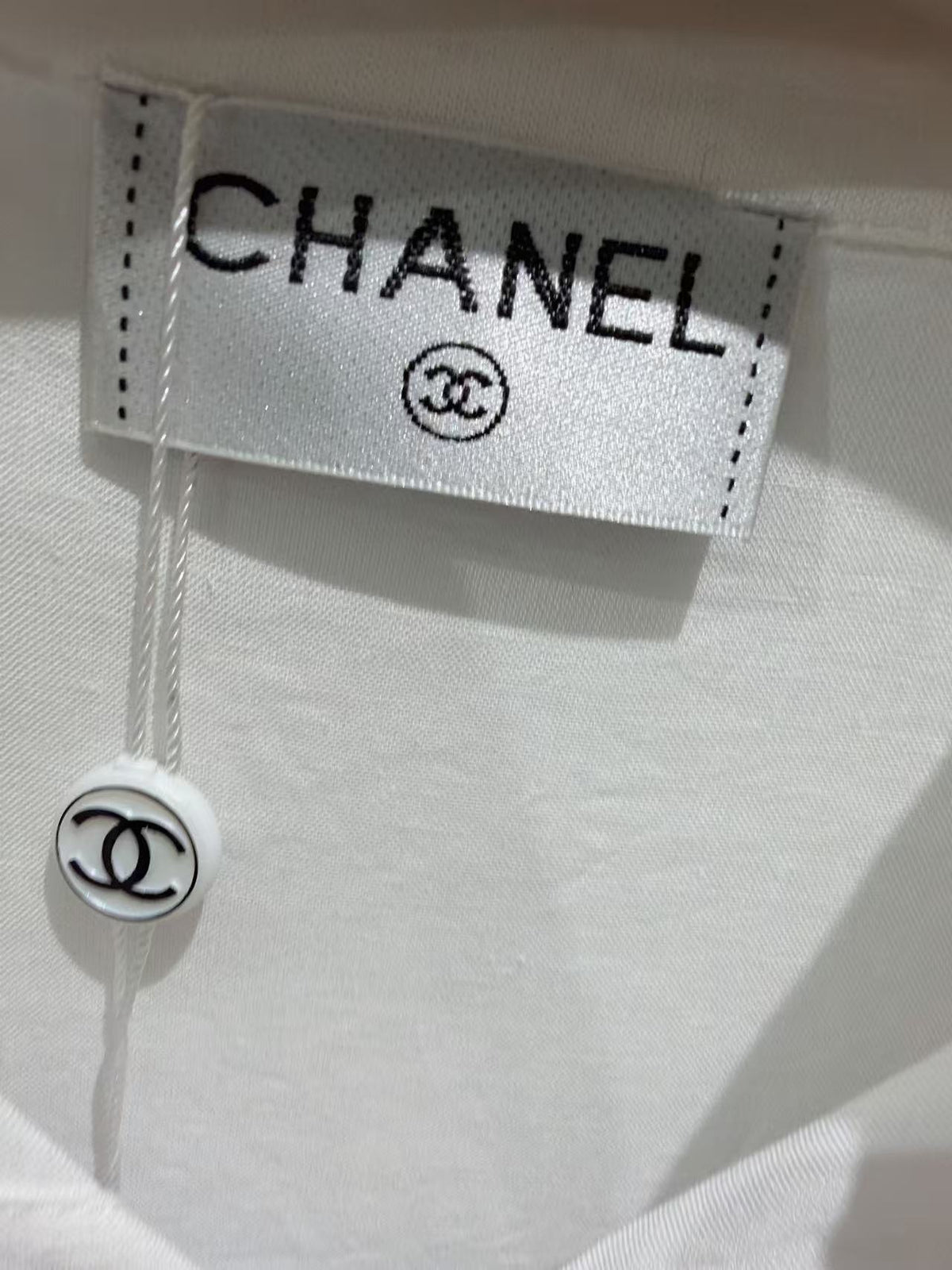 Chanel 26s White Shirt 1395