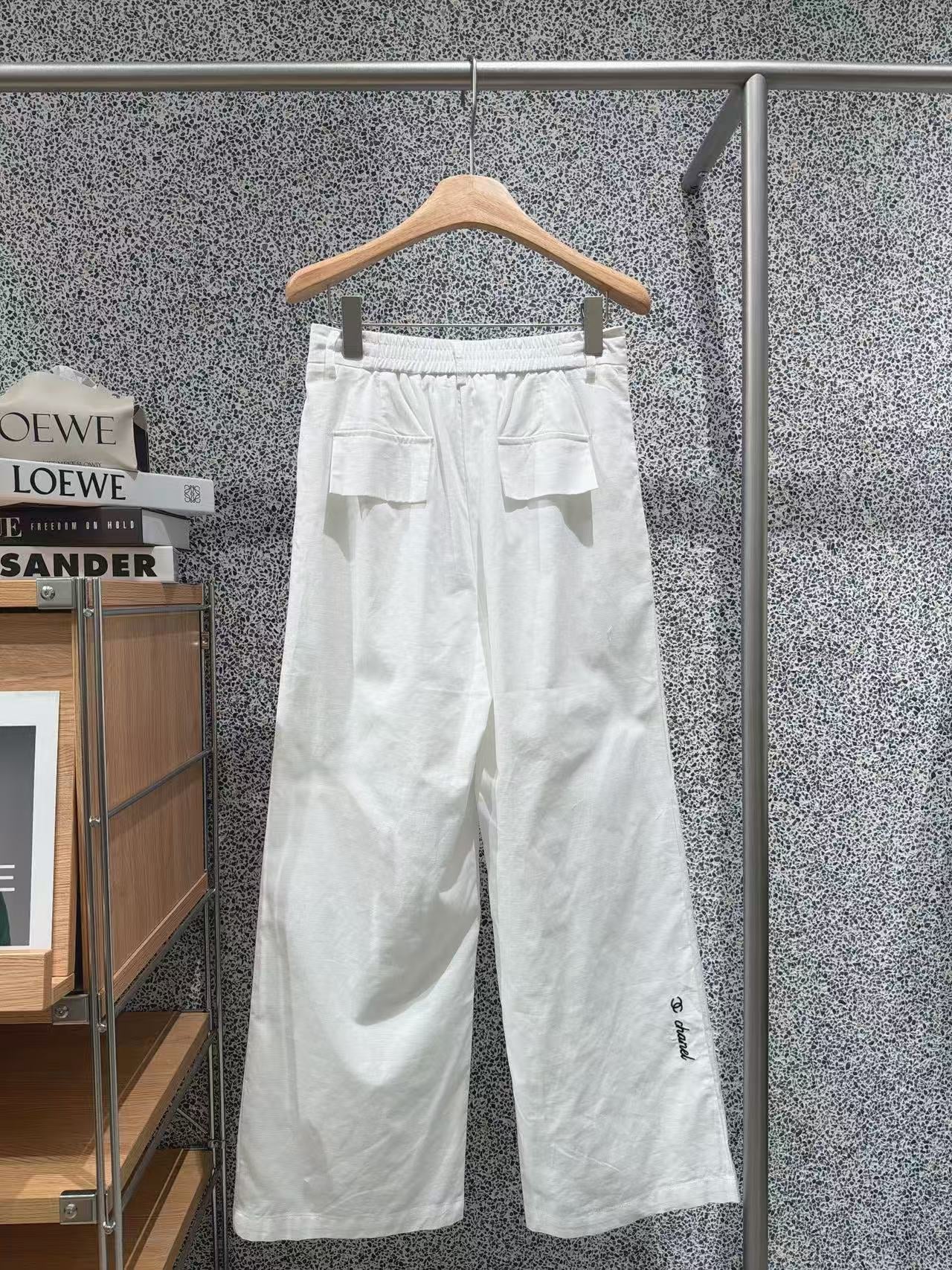 Chanel 26s Wide-Leg Pants 1394
