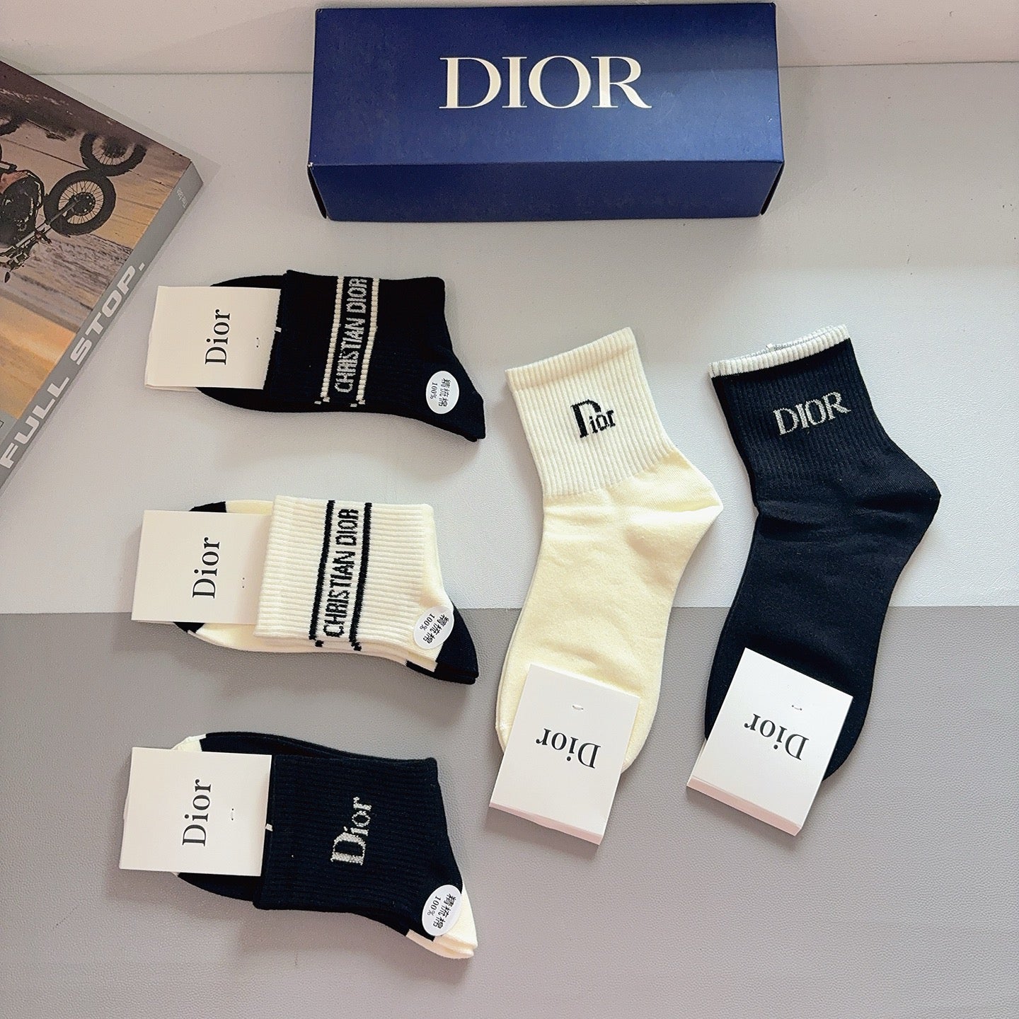 Mid-Calf Socks 152313 (1 BOX)