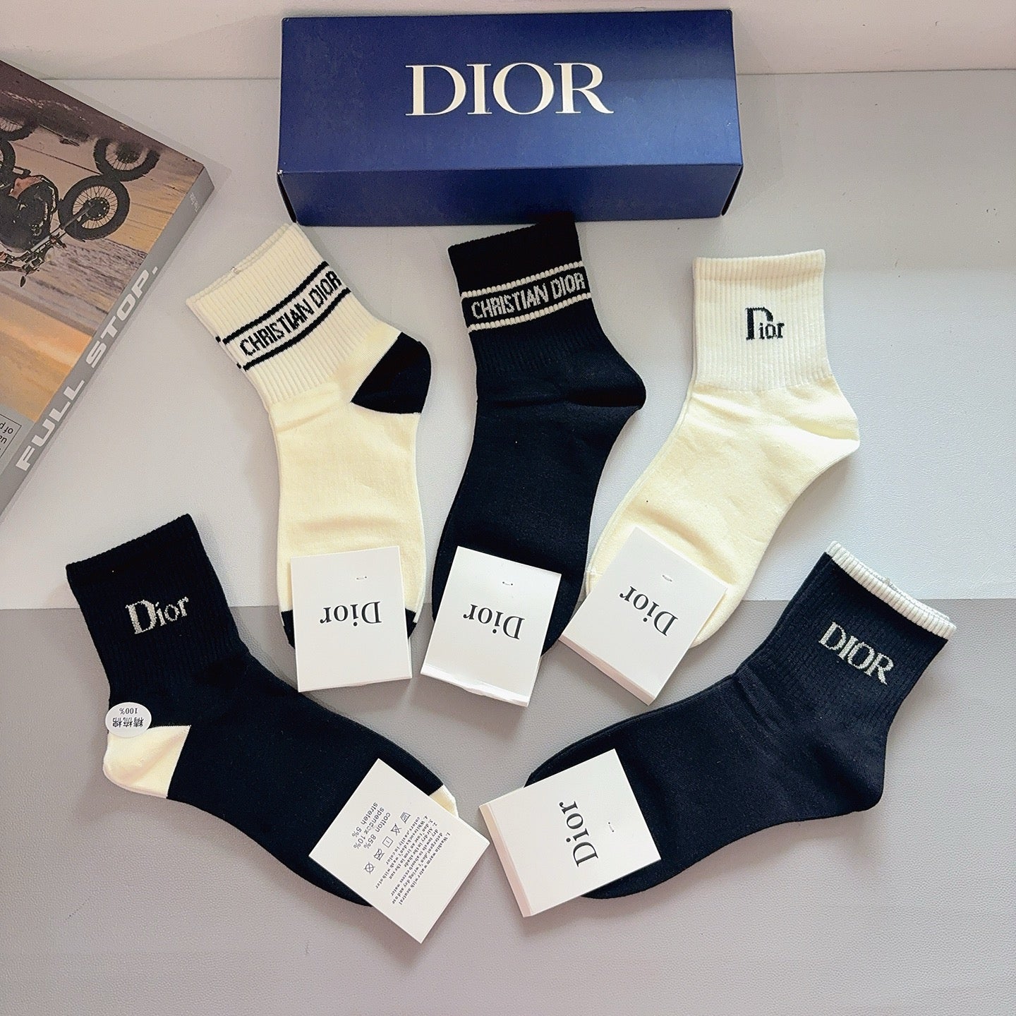 Mid-Calf Socks 152313 (1 BOX)