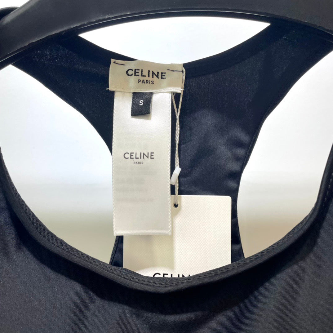 Celine Yoga Set White Black 198904