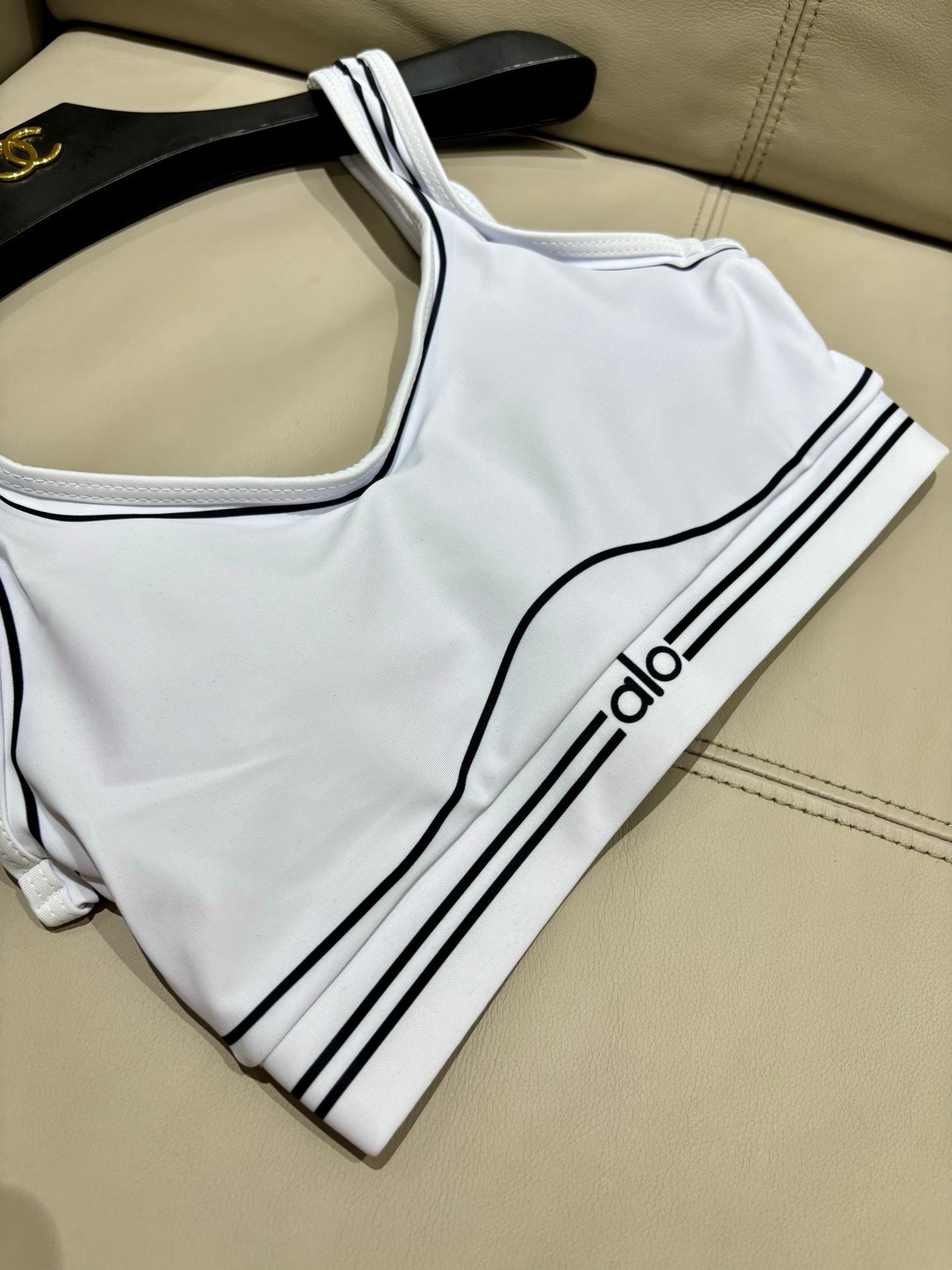 Airbrush High-Waist Heart Throb Set White 198919