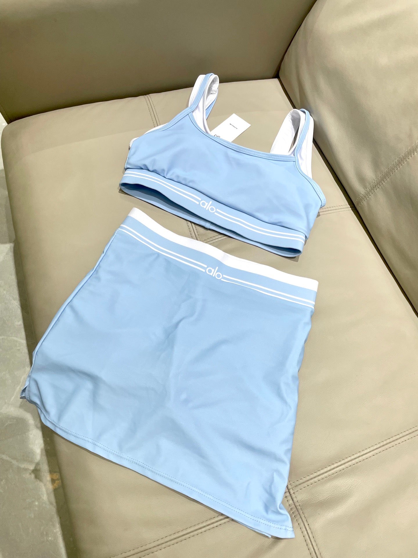Alo Airbrush Better Together Tennis Set Light Blue 198924