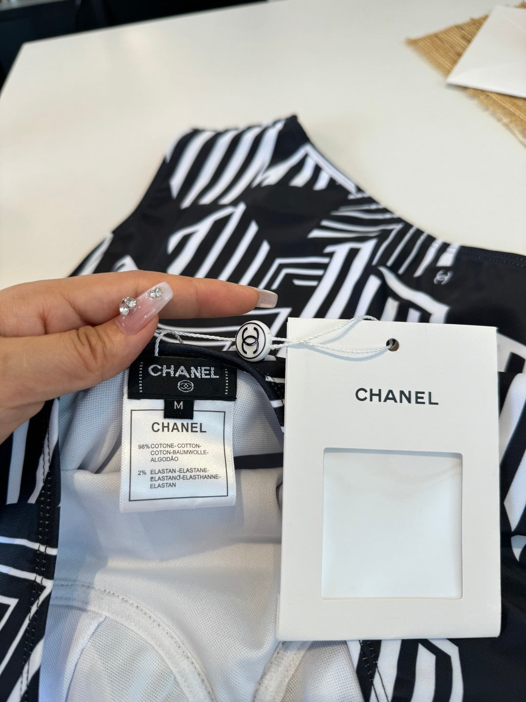 Chanel One-Piece Bikini 341680