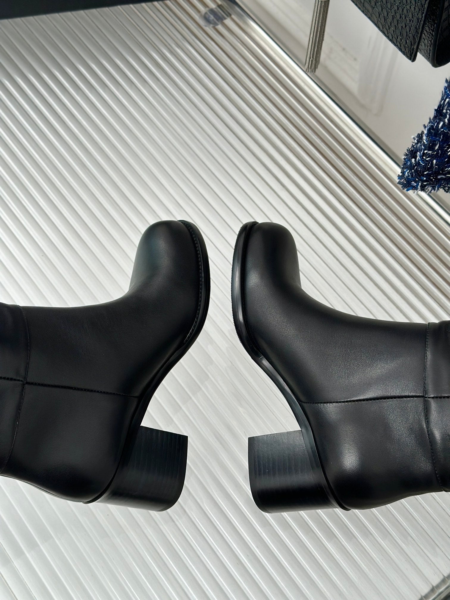 Alaila High Boots In Black Cowhdie 894440