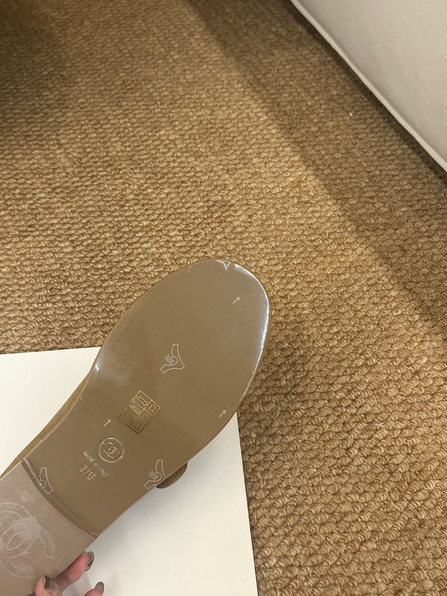 CC 26s Mary Jane Flats Caramel Brown Suede