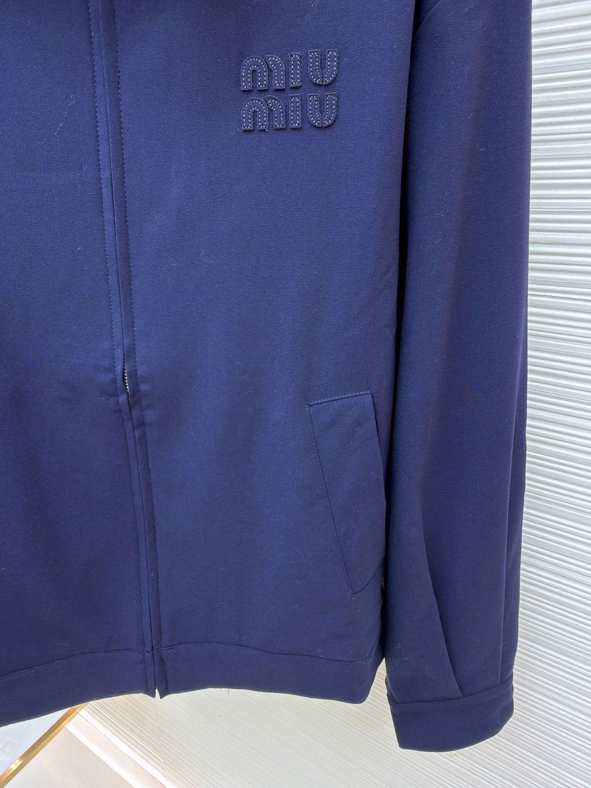 Miumiu 26s Zip-Up Jacket 1371