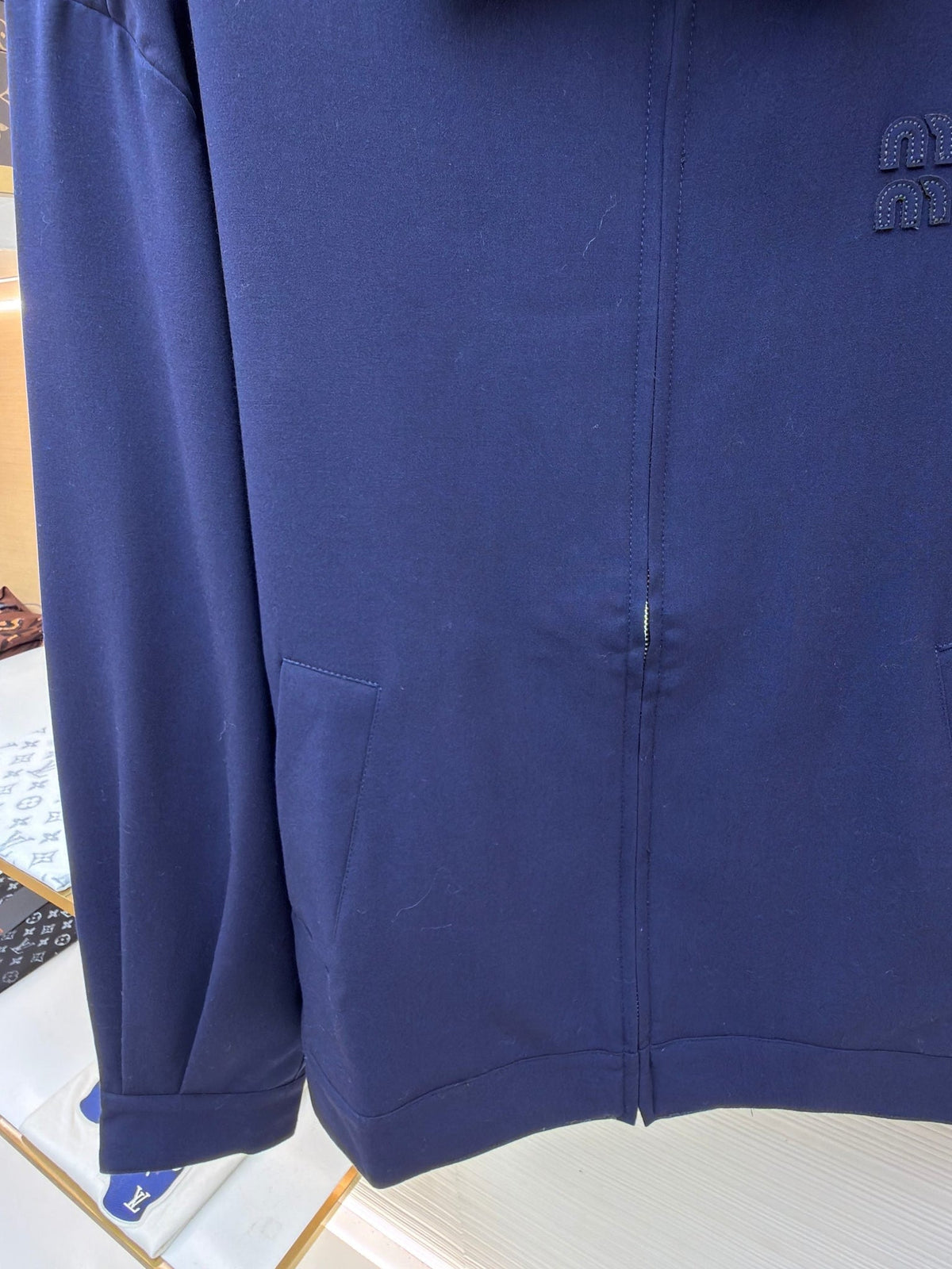 Miumiu 26s Zip-Up Jacket 1371