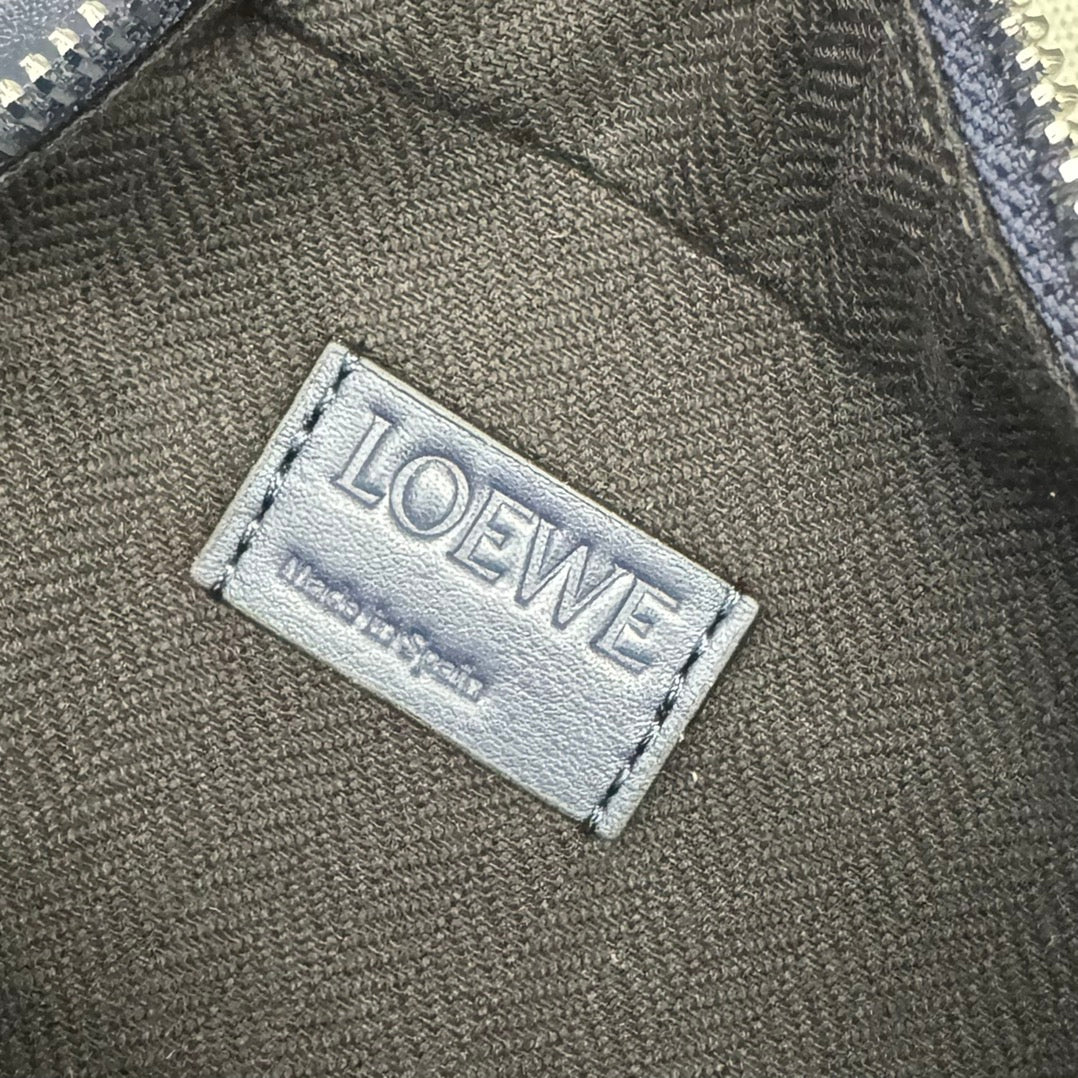 Loewe 2025 Convertible Sling Navy Blue Calfskin 274658
