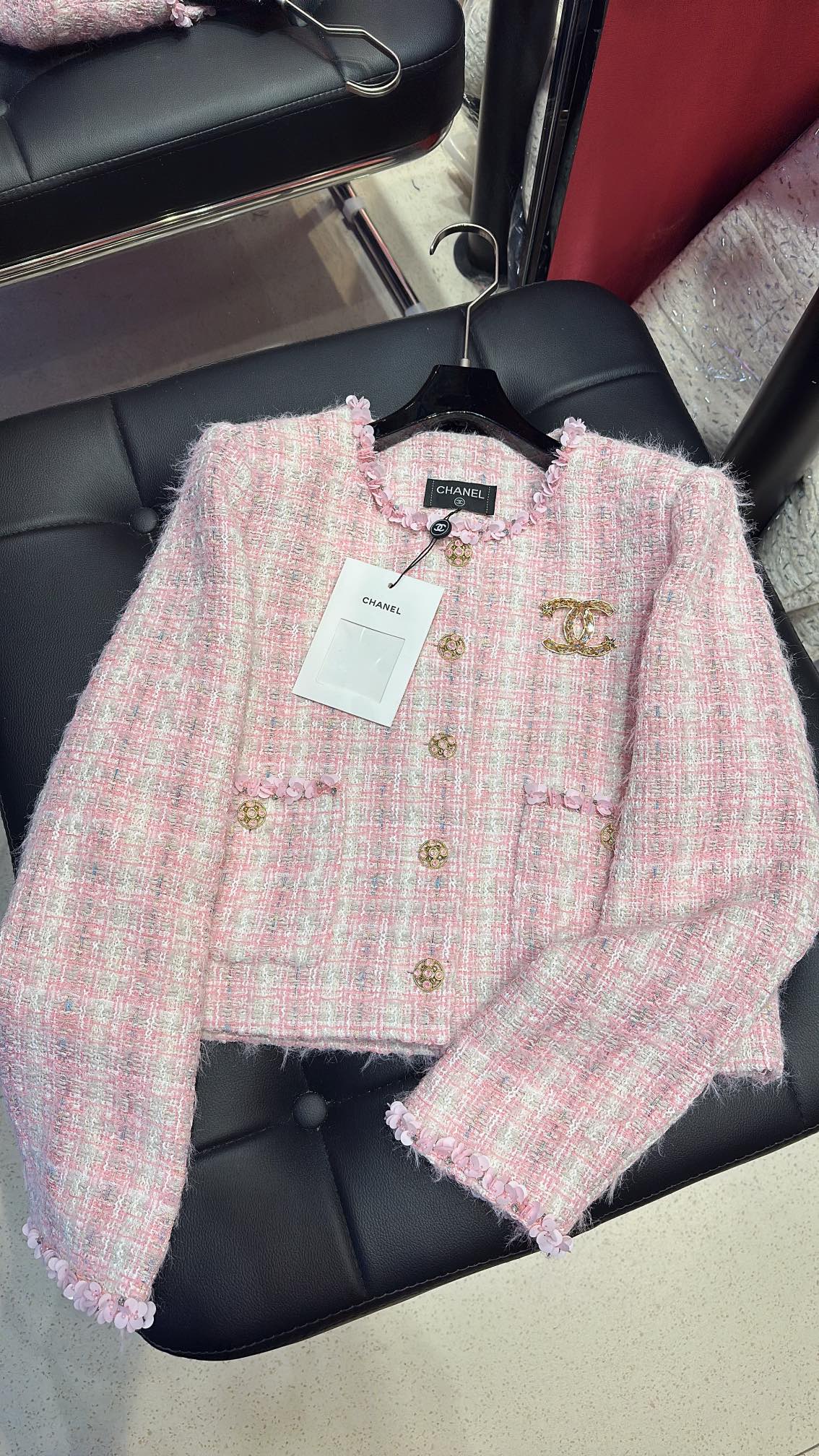 CC Fairy Coat Pink Cotton Wool 219885