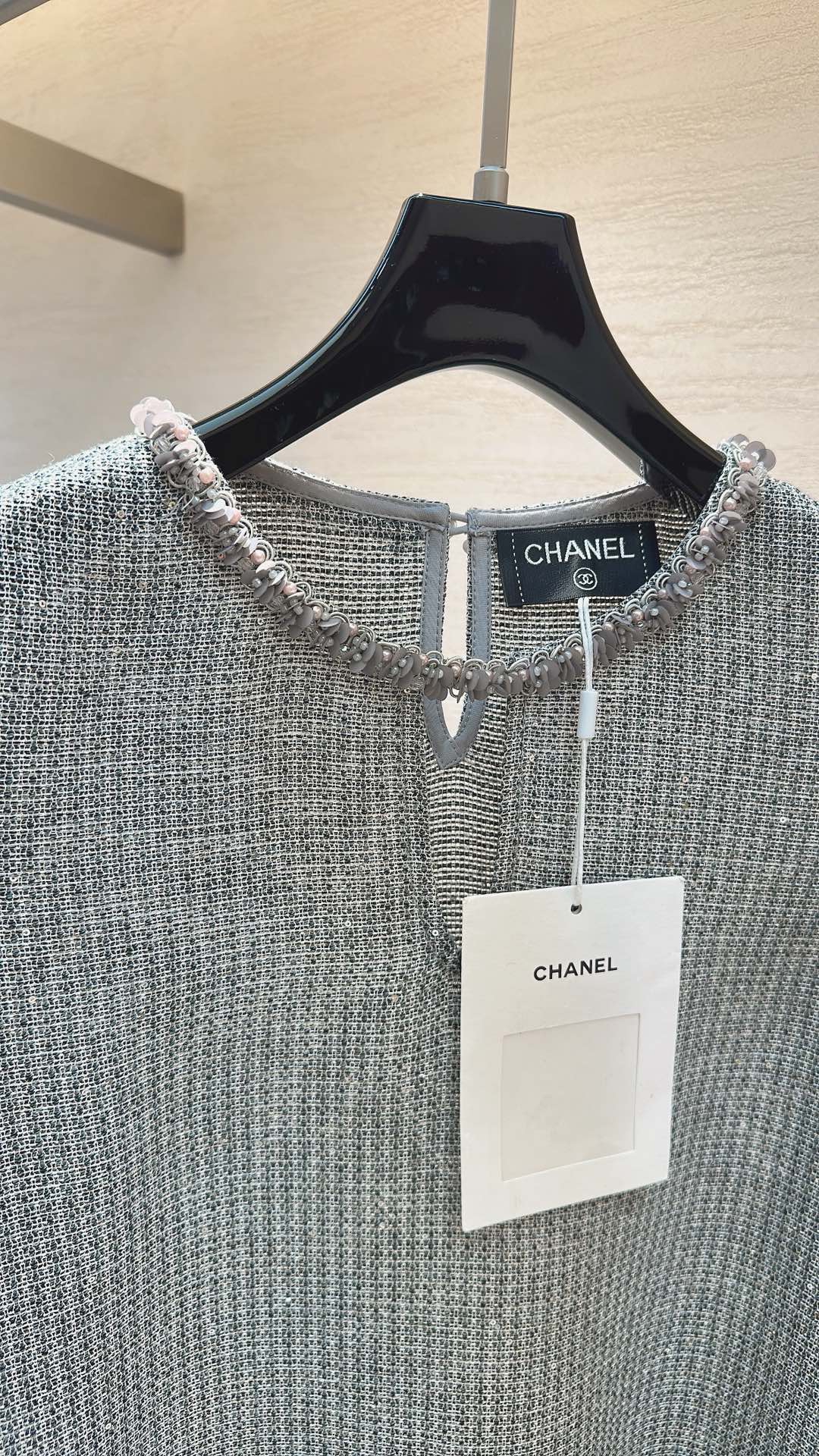 Chanel 26s Long-Sleeve Blouse 872