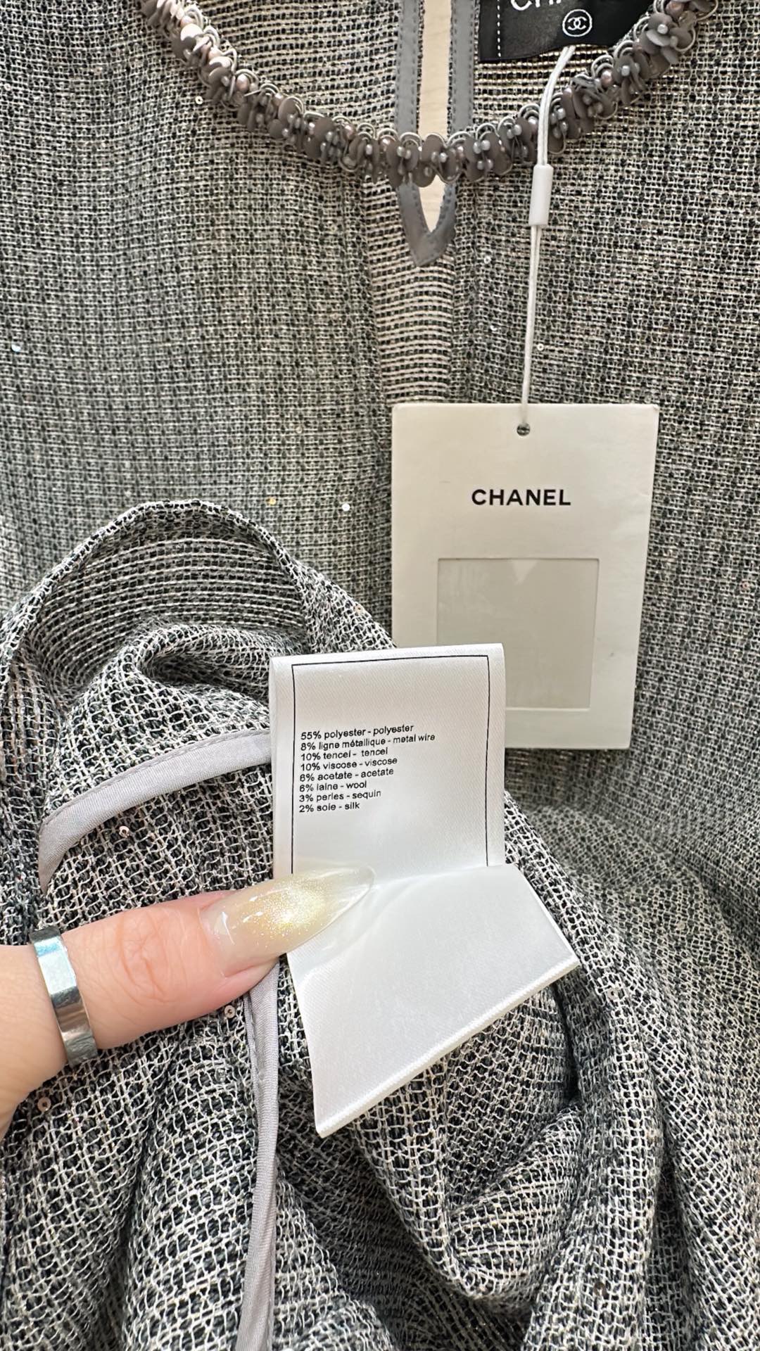 Chanel 26s Long-Sleeve Blouse 872