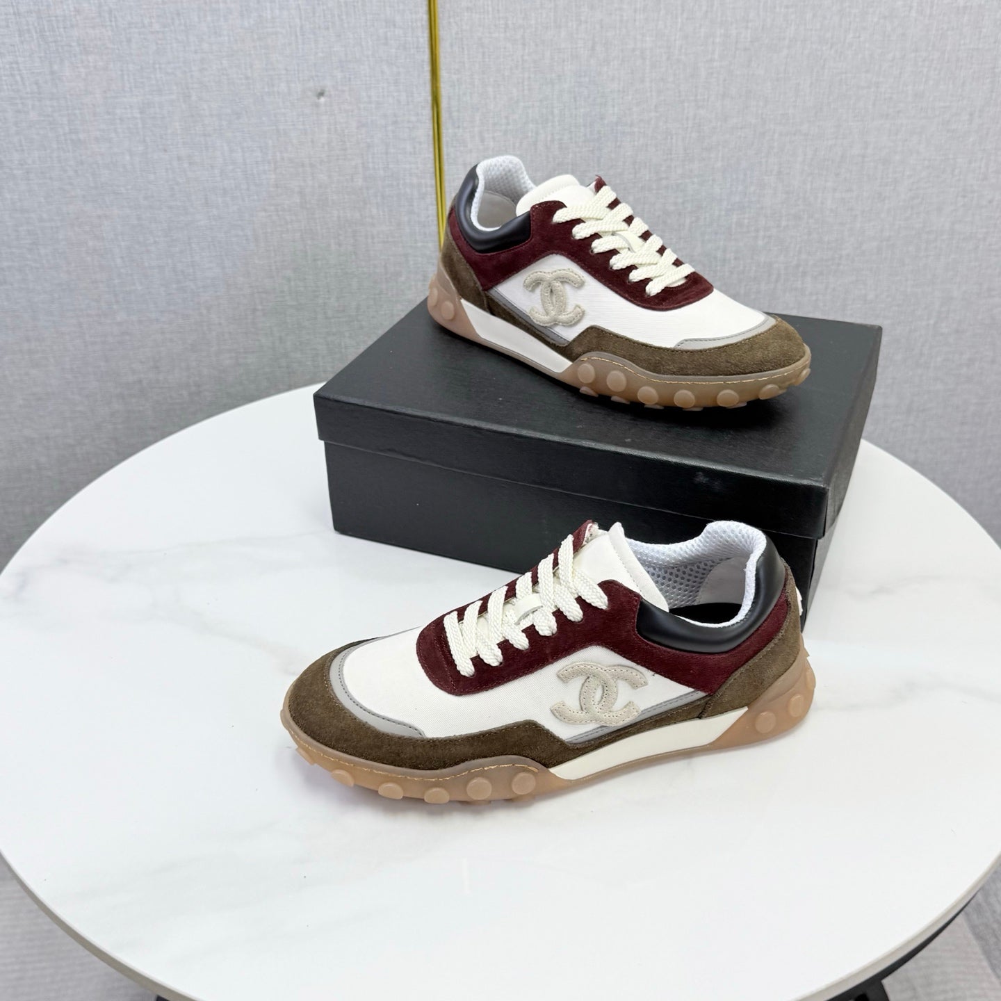 CC 26s Casual Sneakers Colorful Suede Calfskin 972885