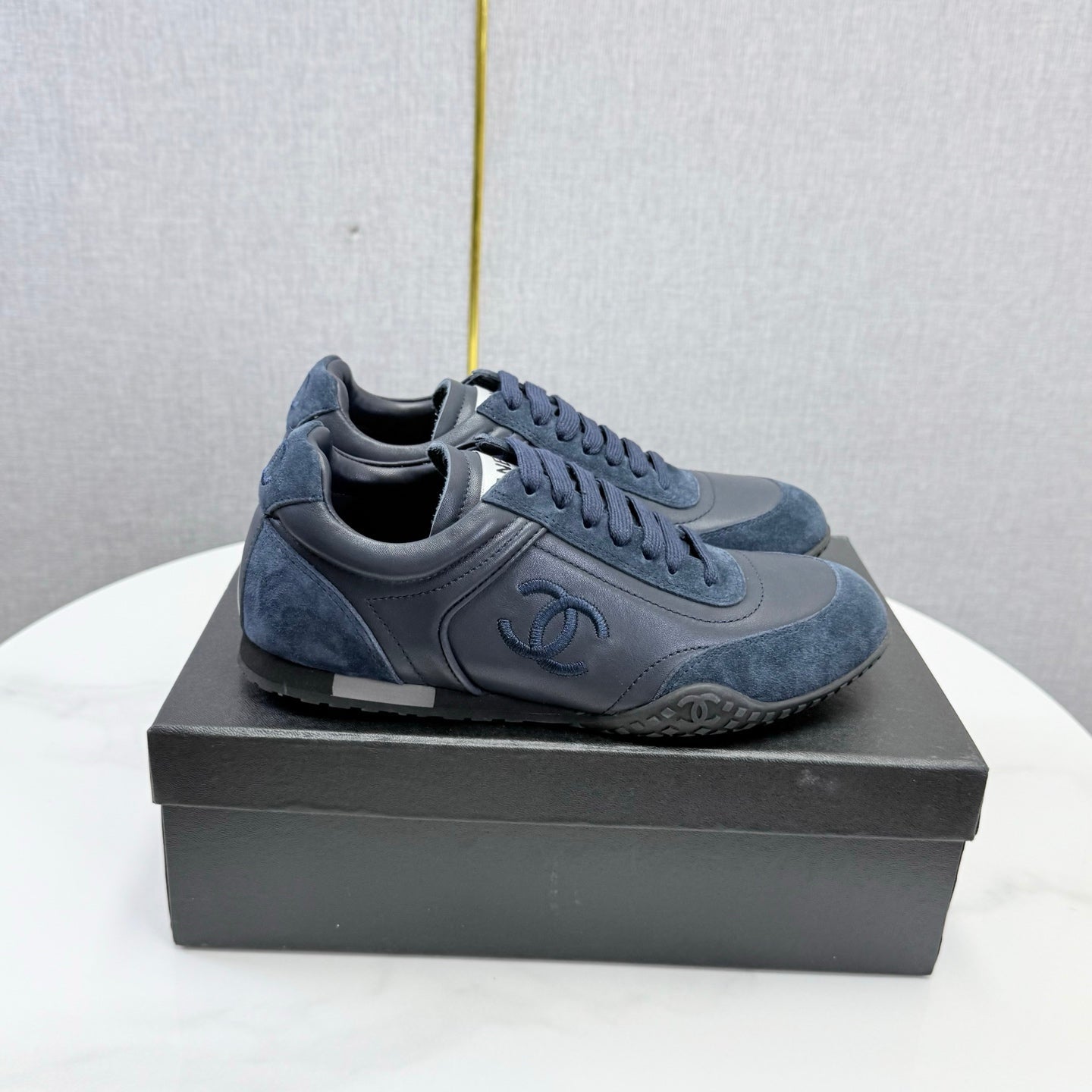 CC 26s Sneakers Dark Blue Leather Suede 972904