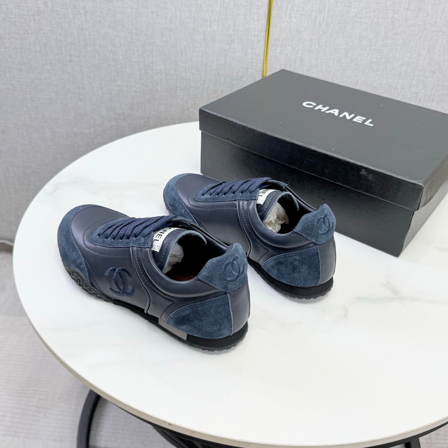 CC 26s Sneakers Dark Blue Leather Suede 972904