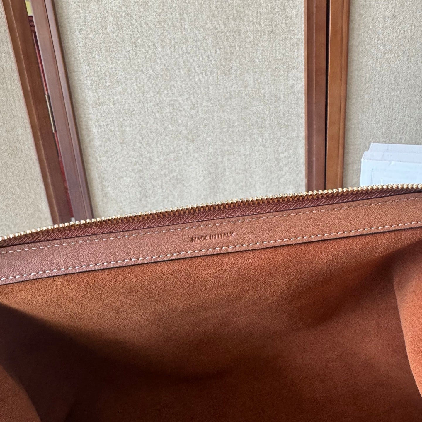 Celine Doctor's Pouch 35cm Brown Calfskin 288928