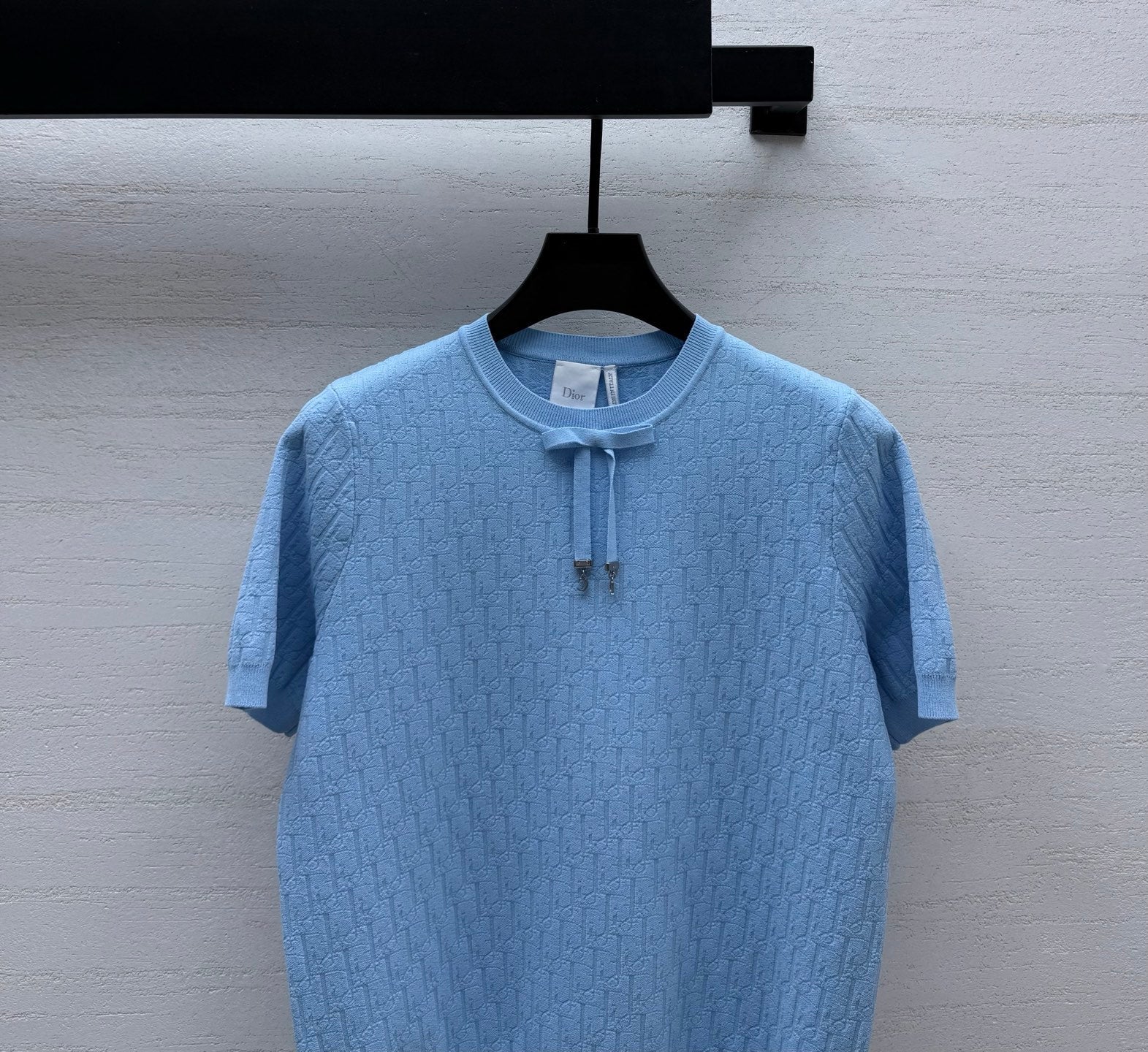 CD 26s Short-Sleeved Top Blue Viscose Fabric Polyester 398076