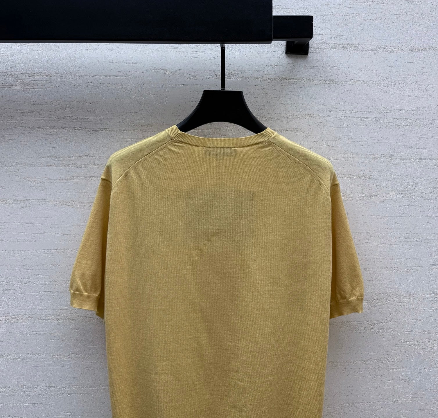 Prada 26s Light Yellow Silk Nylon 398040
